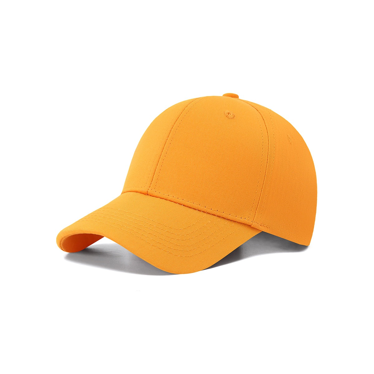 230gsm, 6 panel cap - Gold - Front