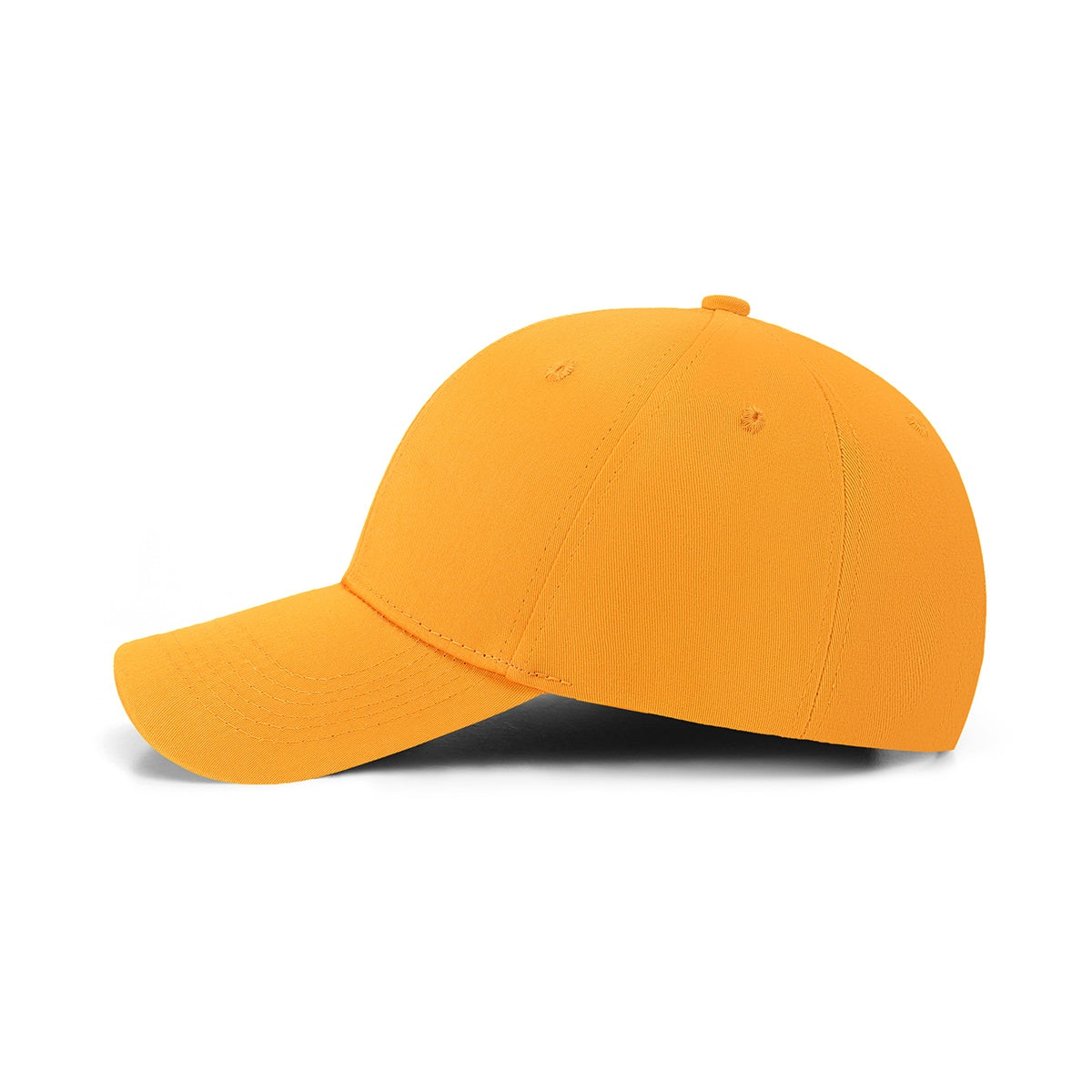 230gsm, 6 panel cap - Gold - Side