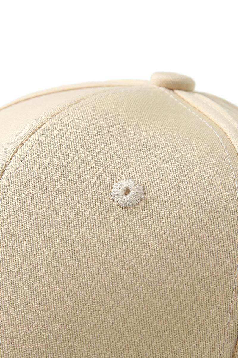 230gsm, 6 panel cap - Natural - View