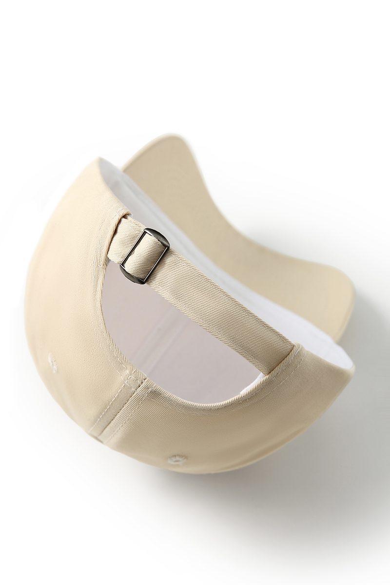 230gsm, 6 panel cap - Natural - View