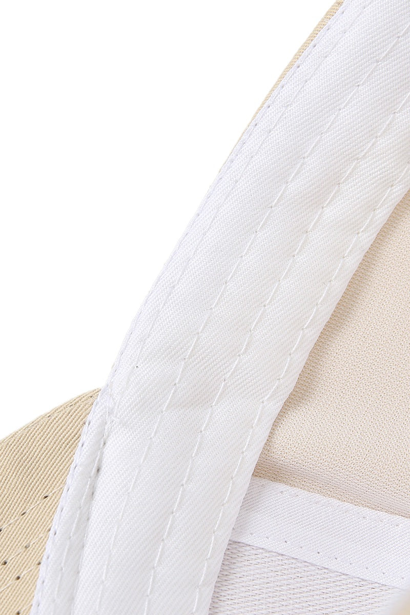 230gsm, 6 panel cap - Natural - View