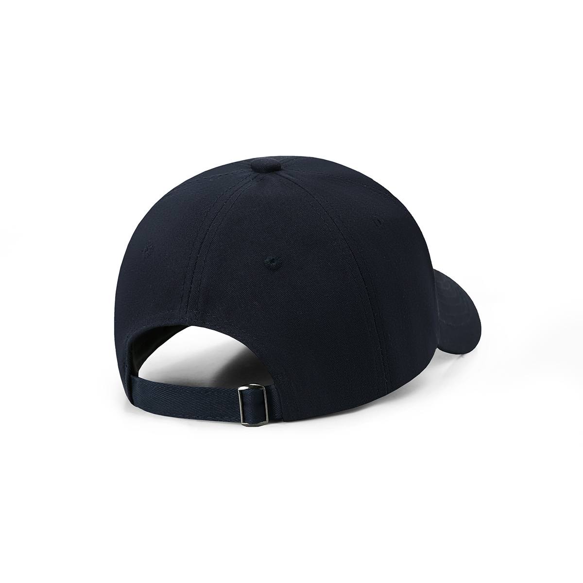 230gsm, 6 panel cap - Navy Blue - Back