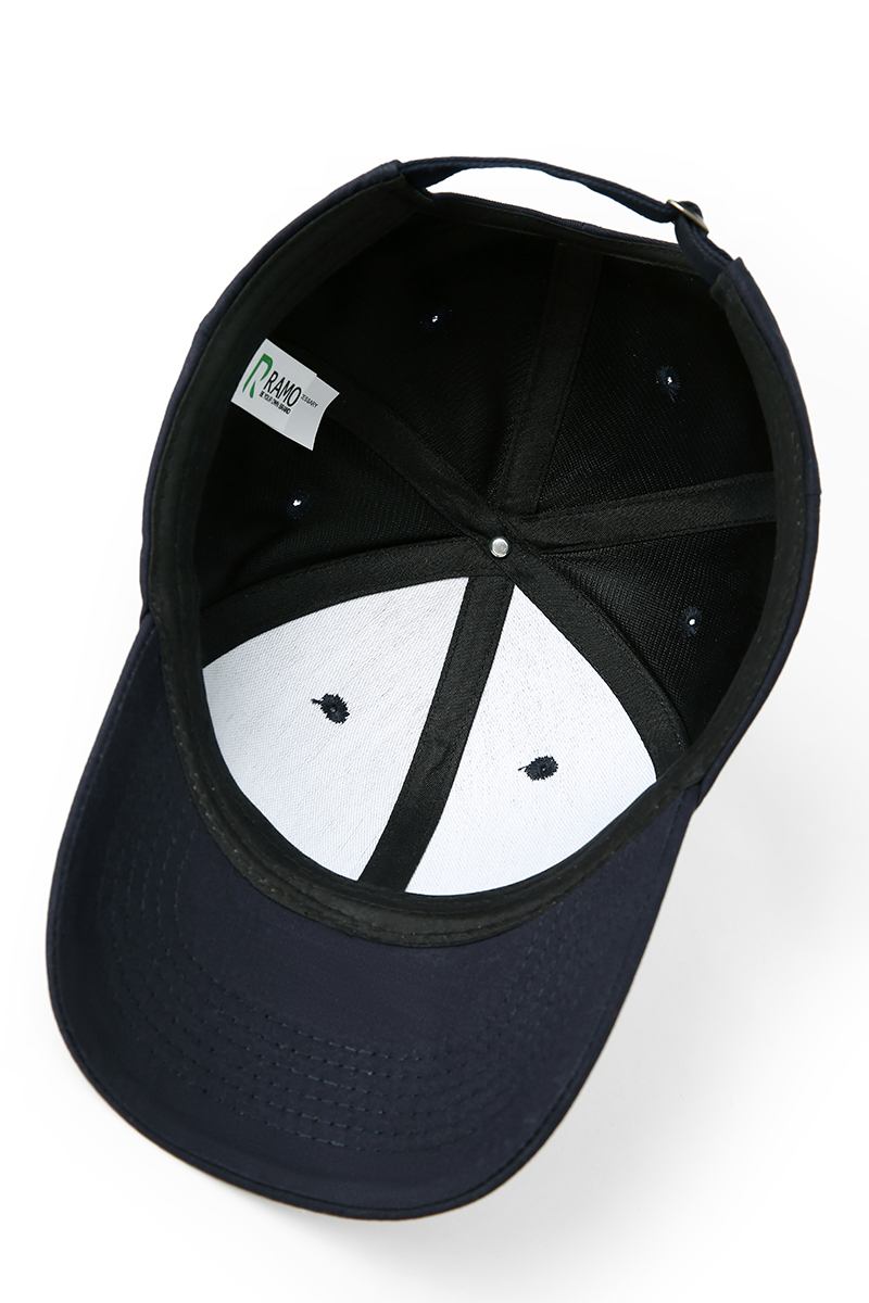 230gsm, 6 panel cap - Navy Blue - View