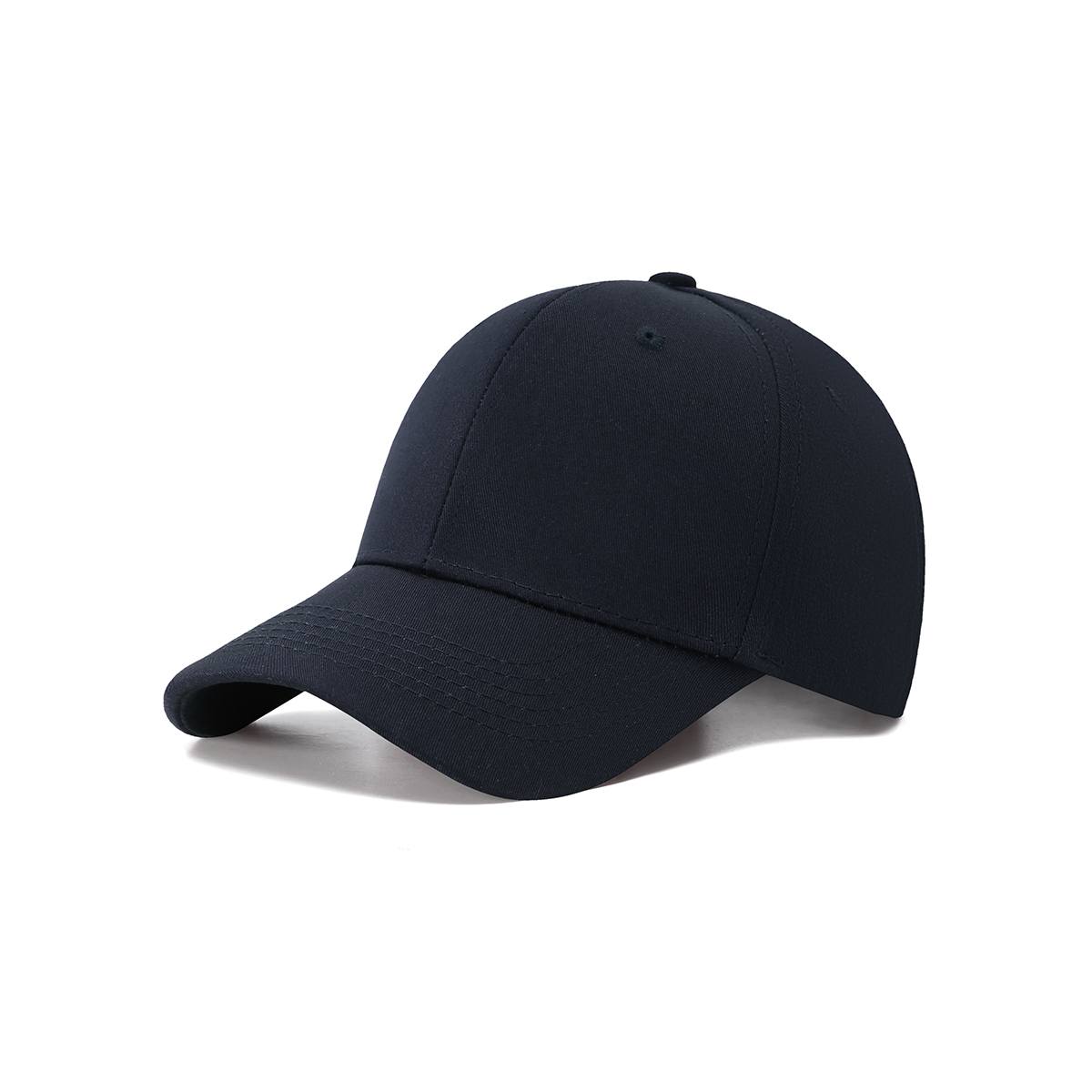 230gsm, 6 panel cap - Navy Blue - Front