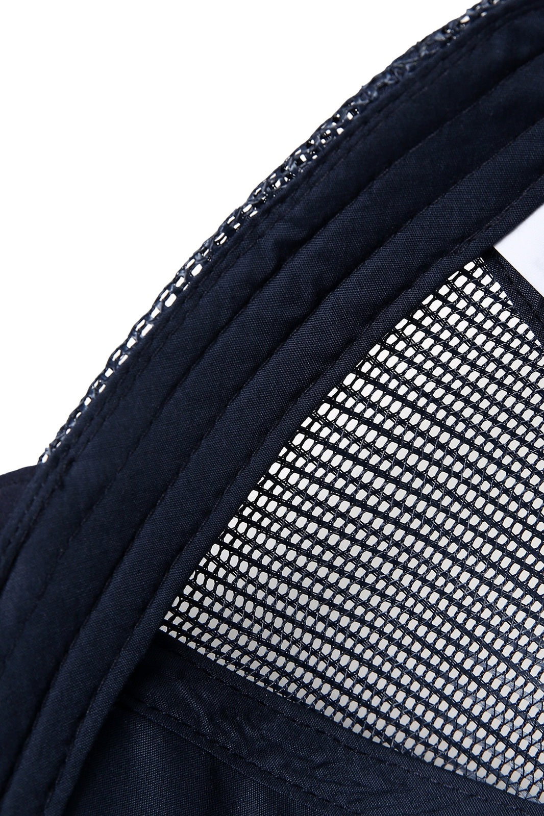 100% poly trucker cap - Navy Blue - View