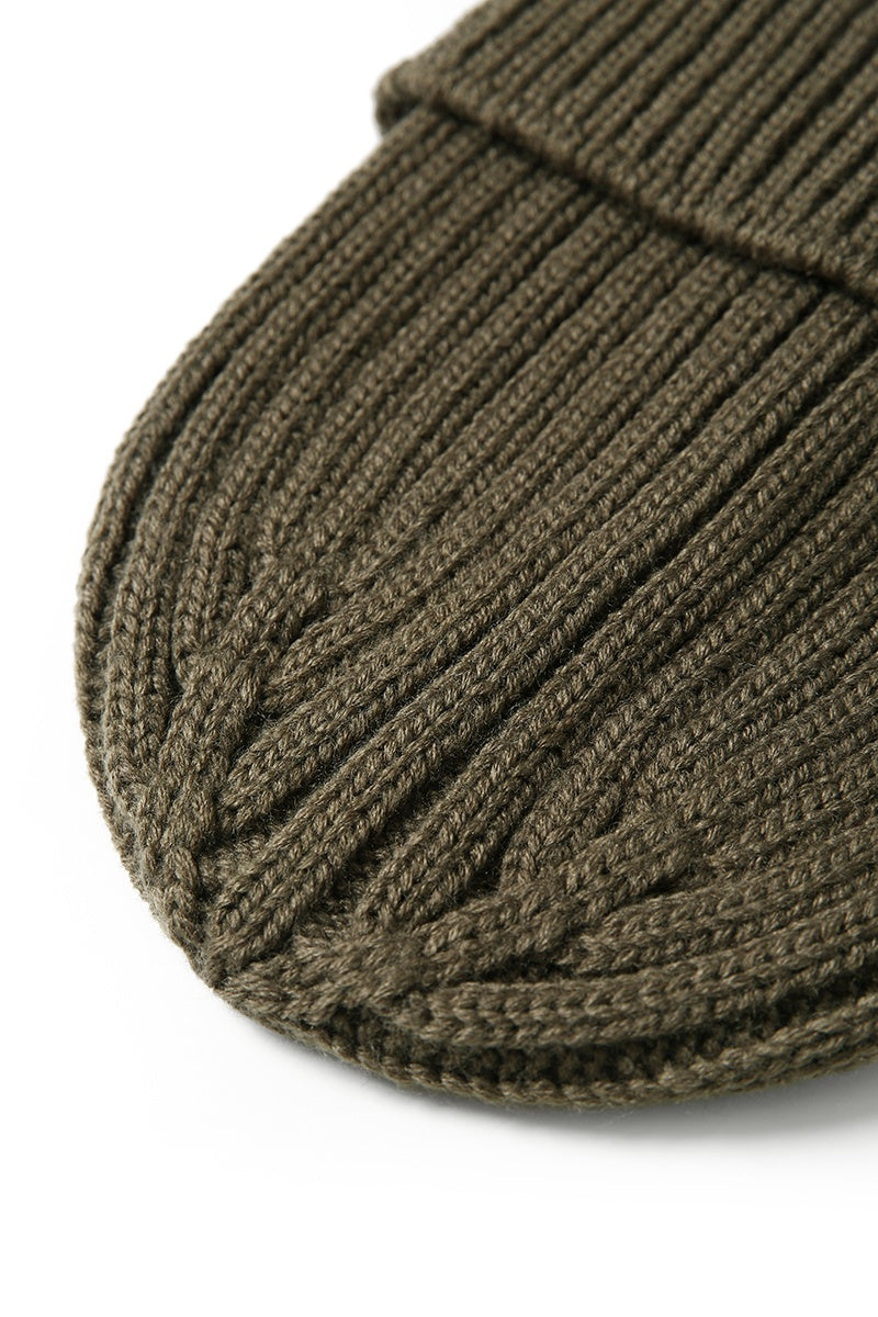 Beanie - Olive - View
