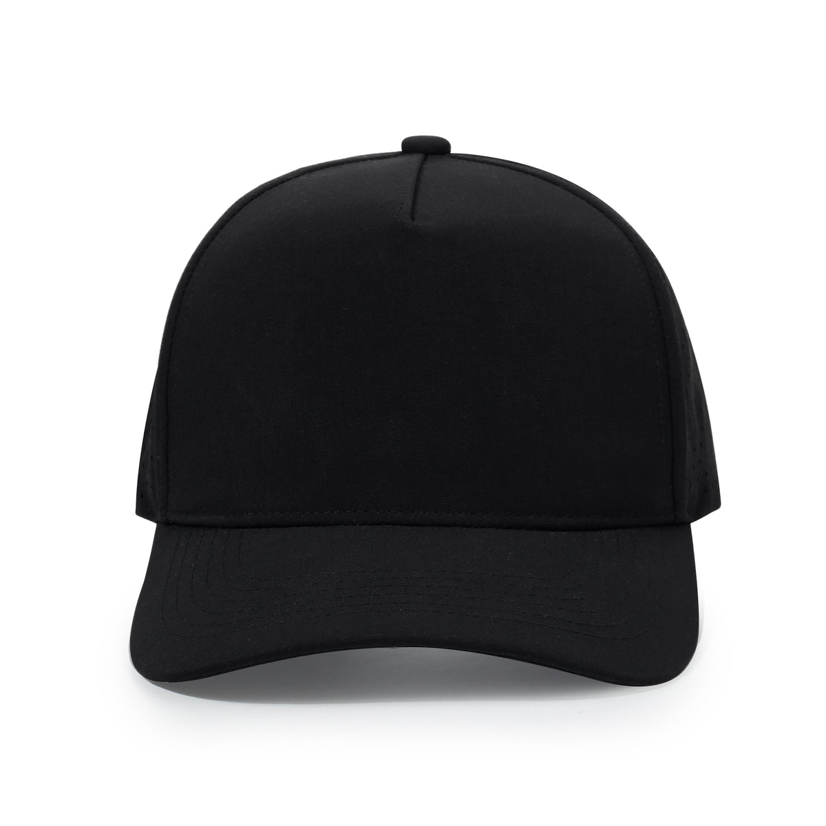 5 panel Sports Mesh Cap - Black - View