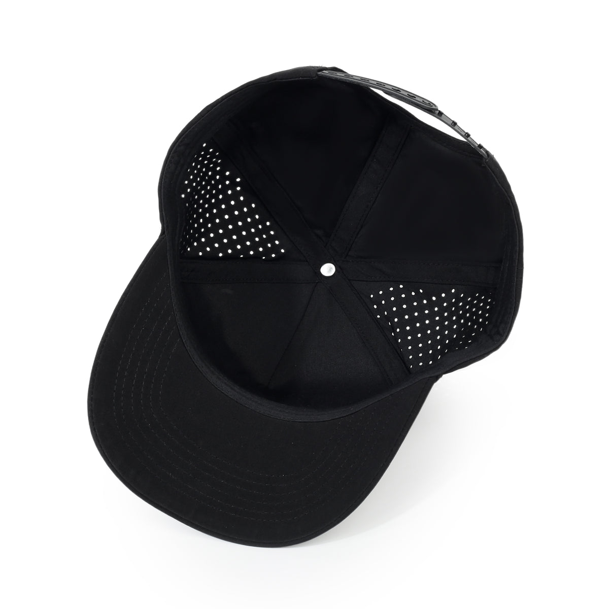 5 panel Sports Mesh Cap - Black - View