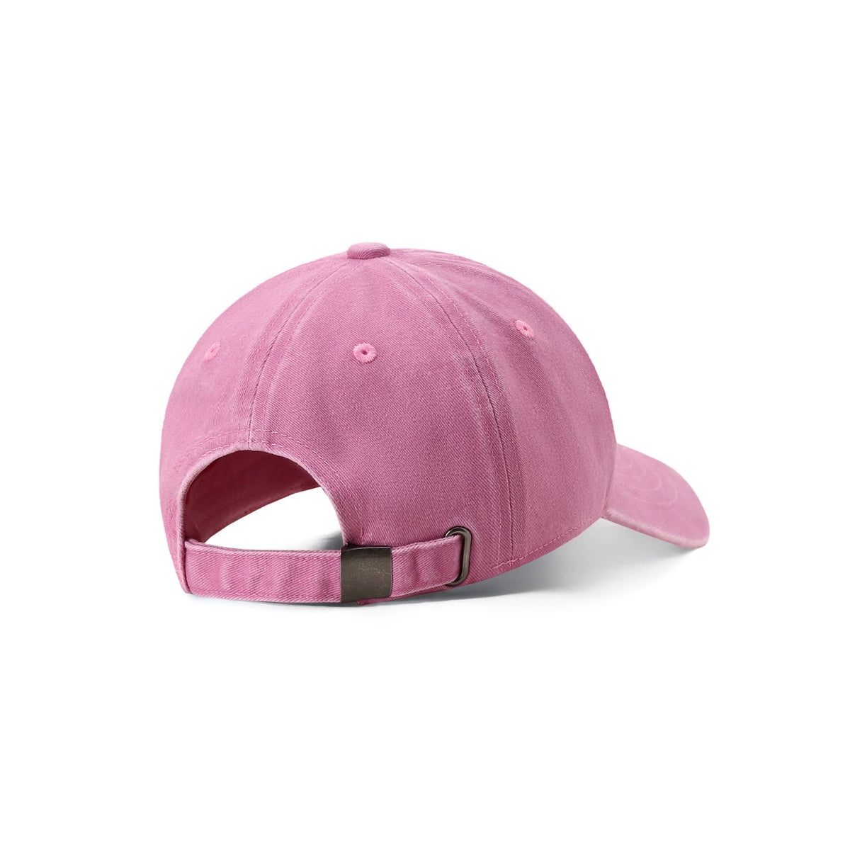 280GSM Cotton Drill Washed Unstructured Caps - Coolpink Faded - Back