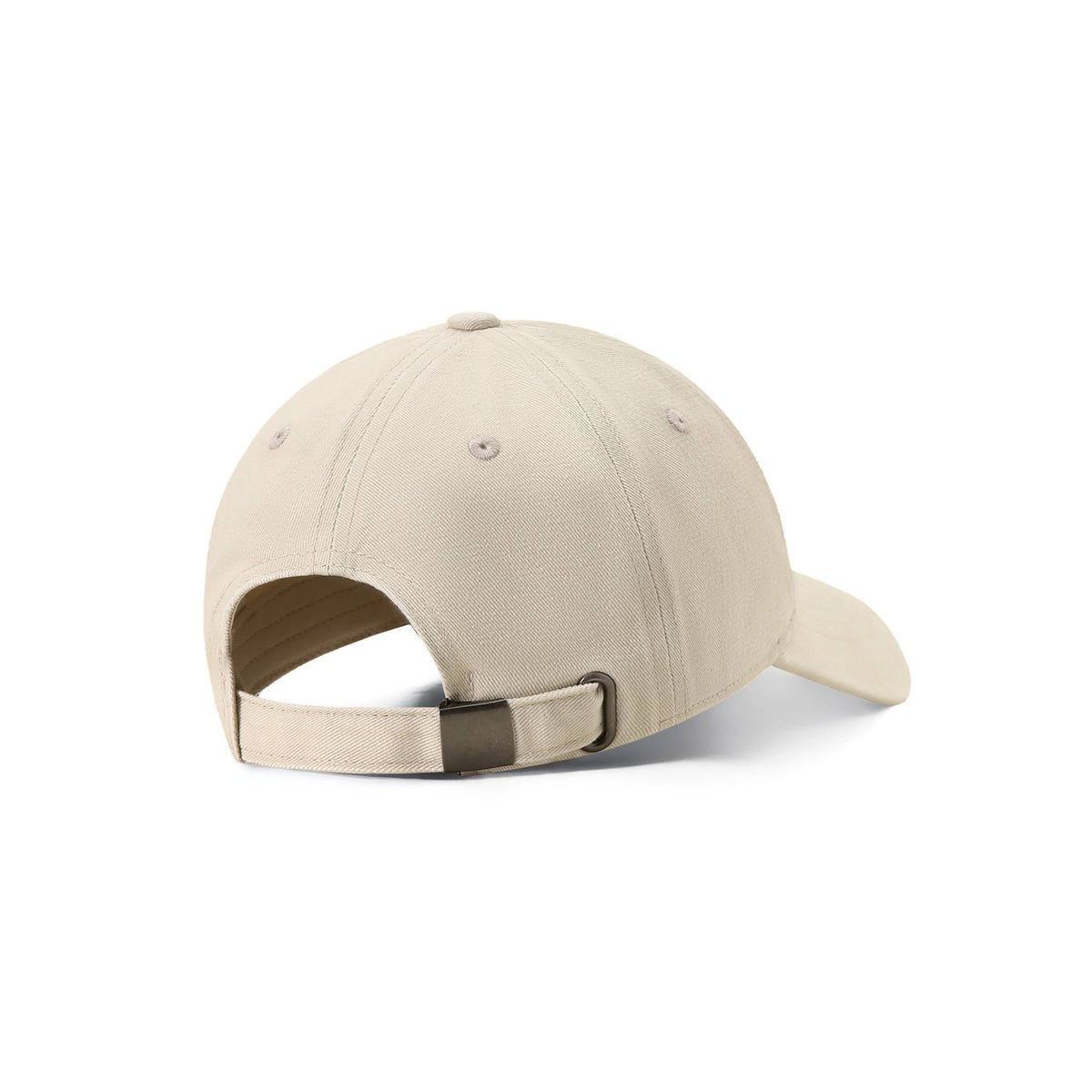 280GSM Cotton Drill Washed Unstructured Caps - Natural Faded - Back