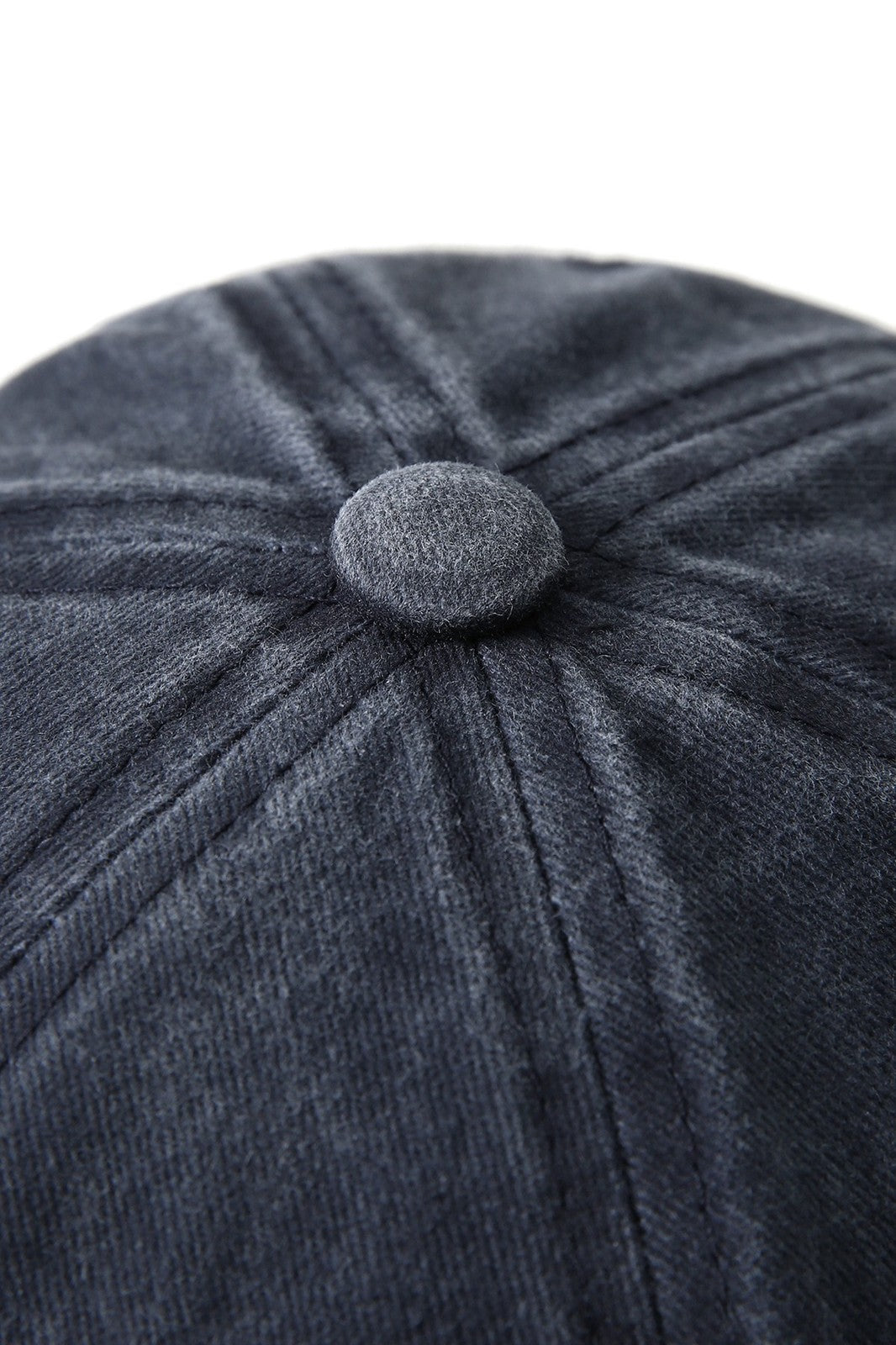 280GSM Cotton Drill Washed Unstructured Caps - Navy Faded - View
