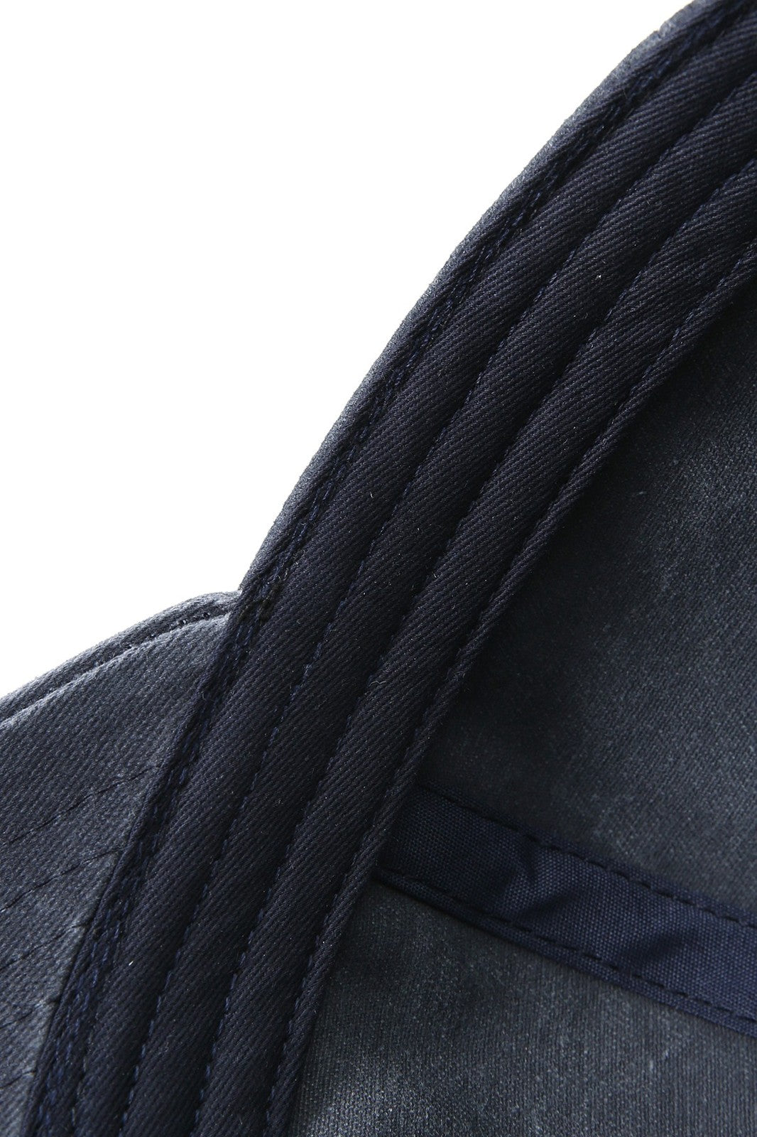 280GSM Cotton Drill Washed Unstructured Caps - Navy Faded - View