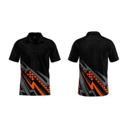 Hi-vis work polo