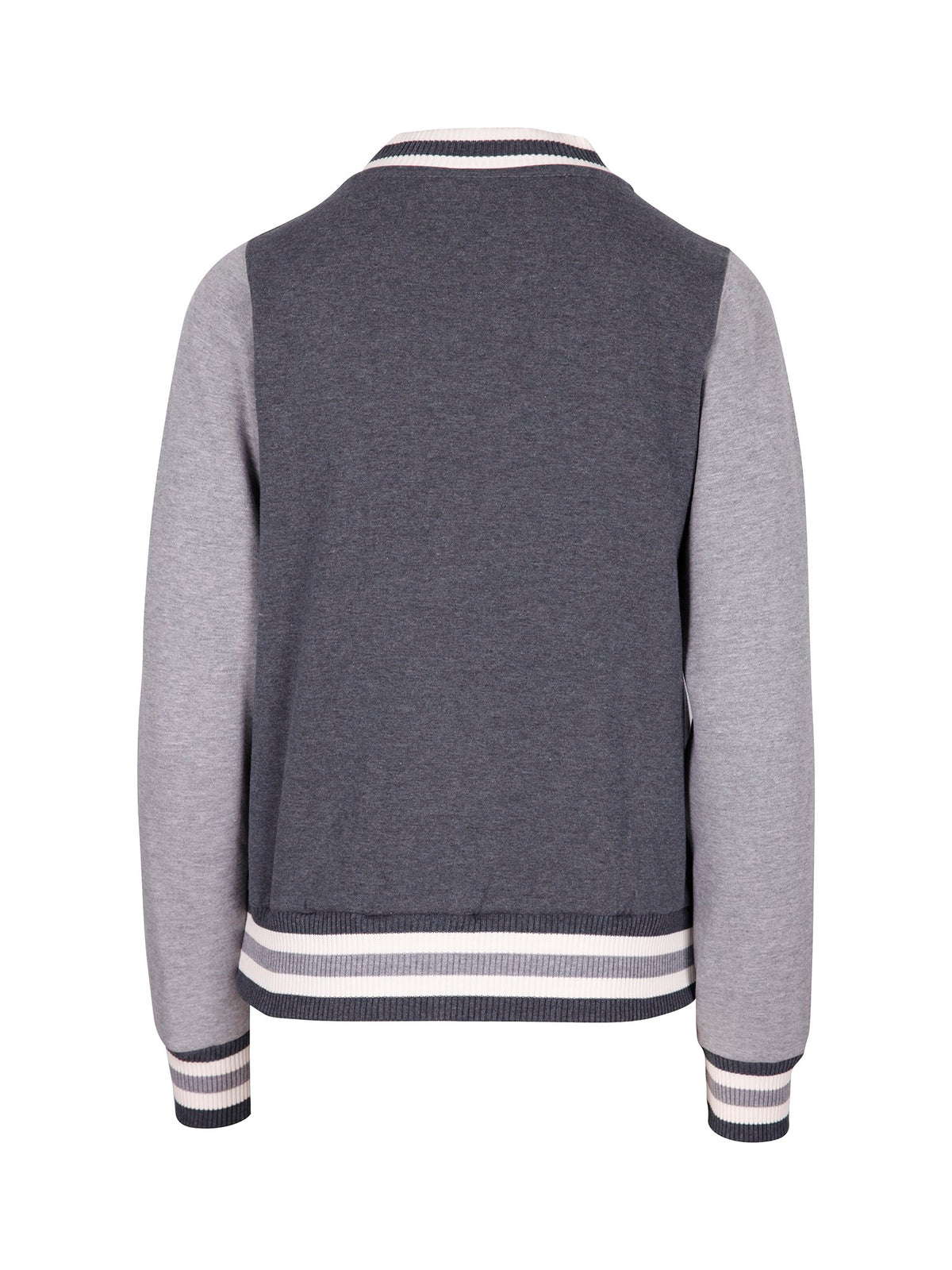 Womens/Junior Varsity Jacket - Dark Marl/Grey Marl - Back