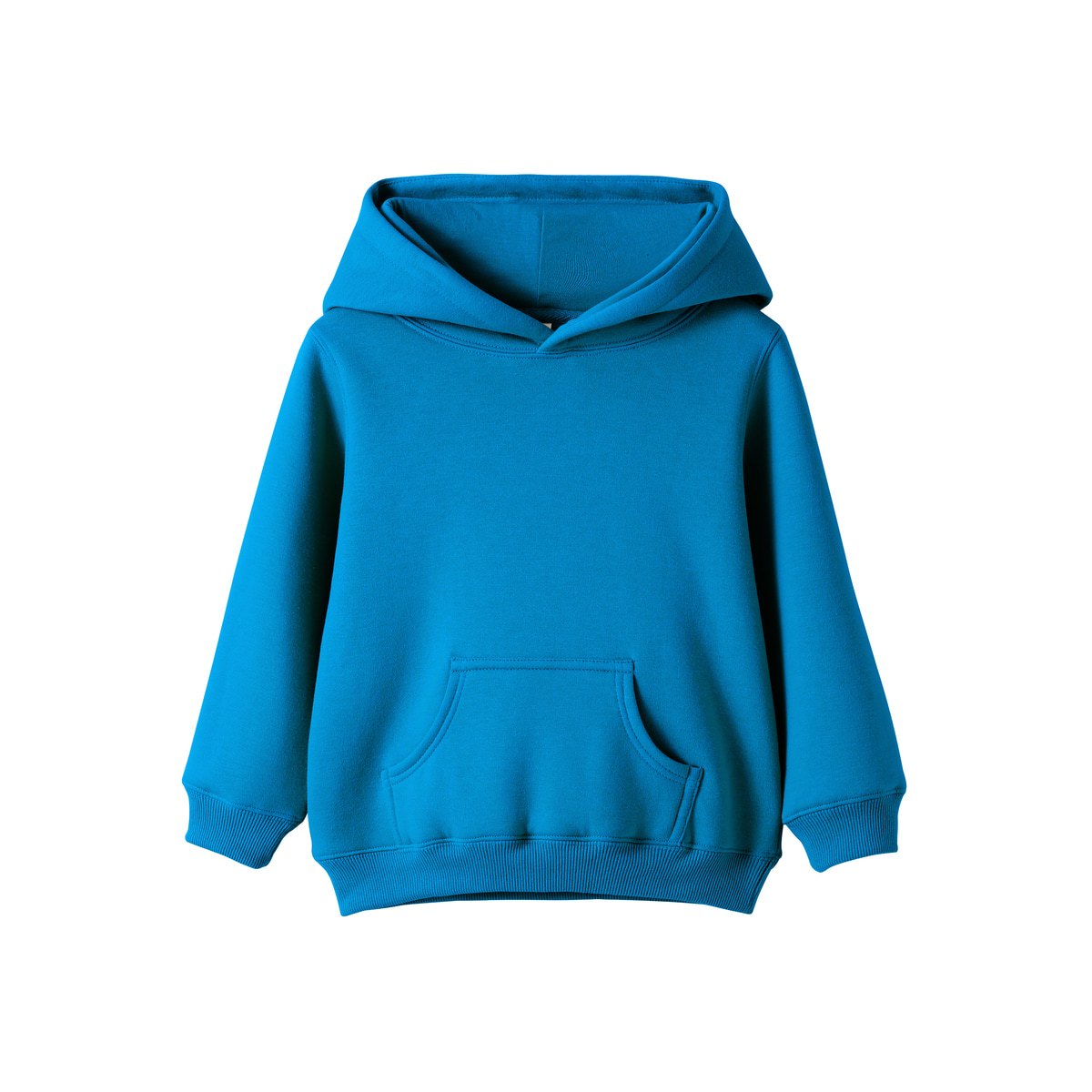 Baby Fleece Hoodie - Azure - Front