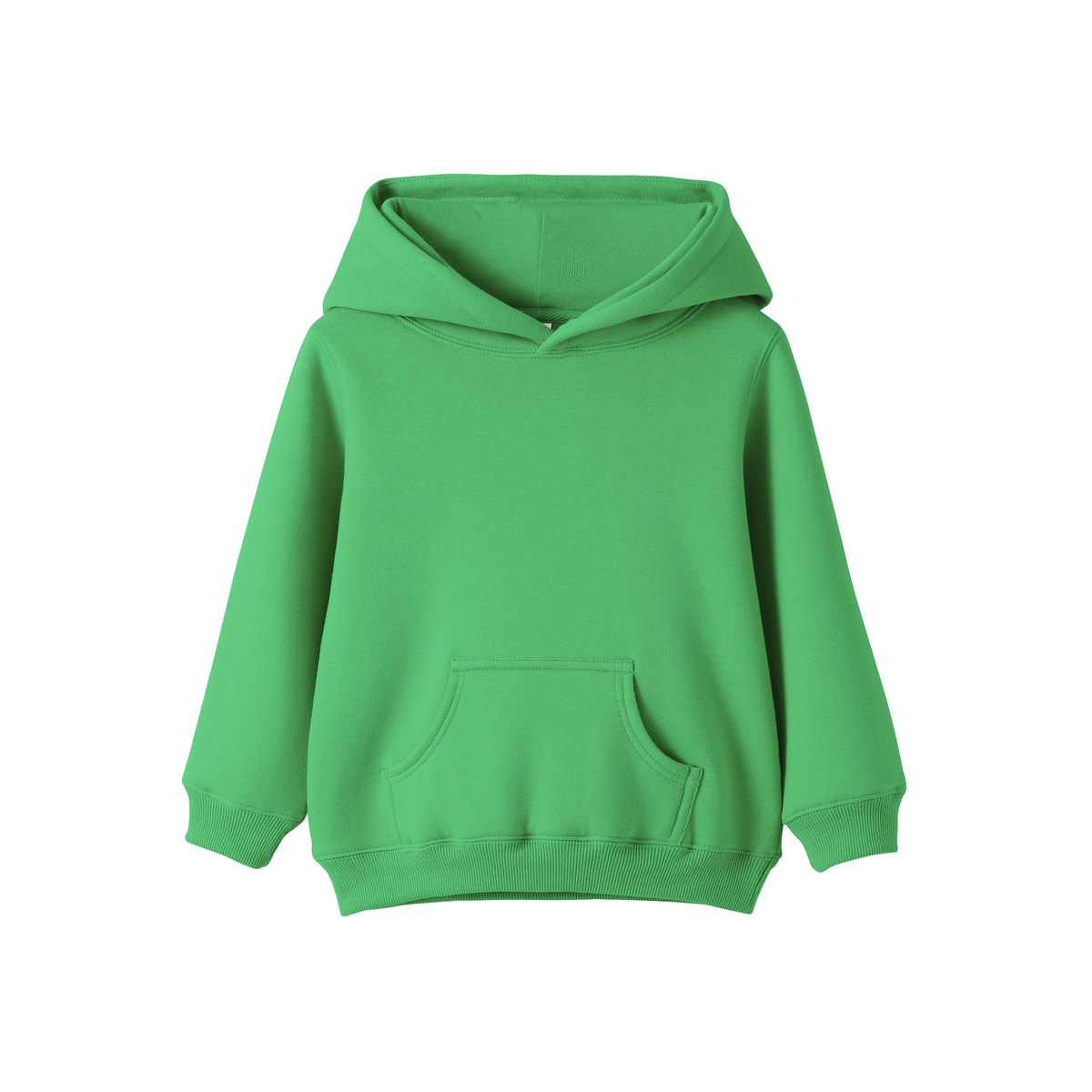 Baby Fleece Hoodie - Emerald Green - Front