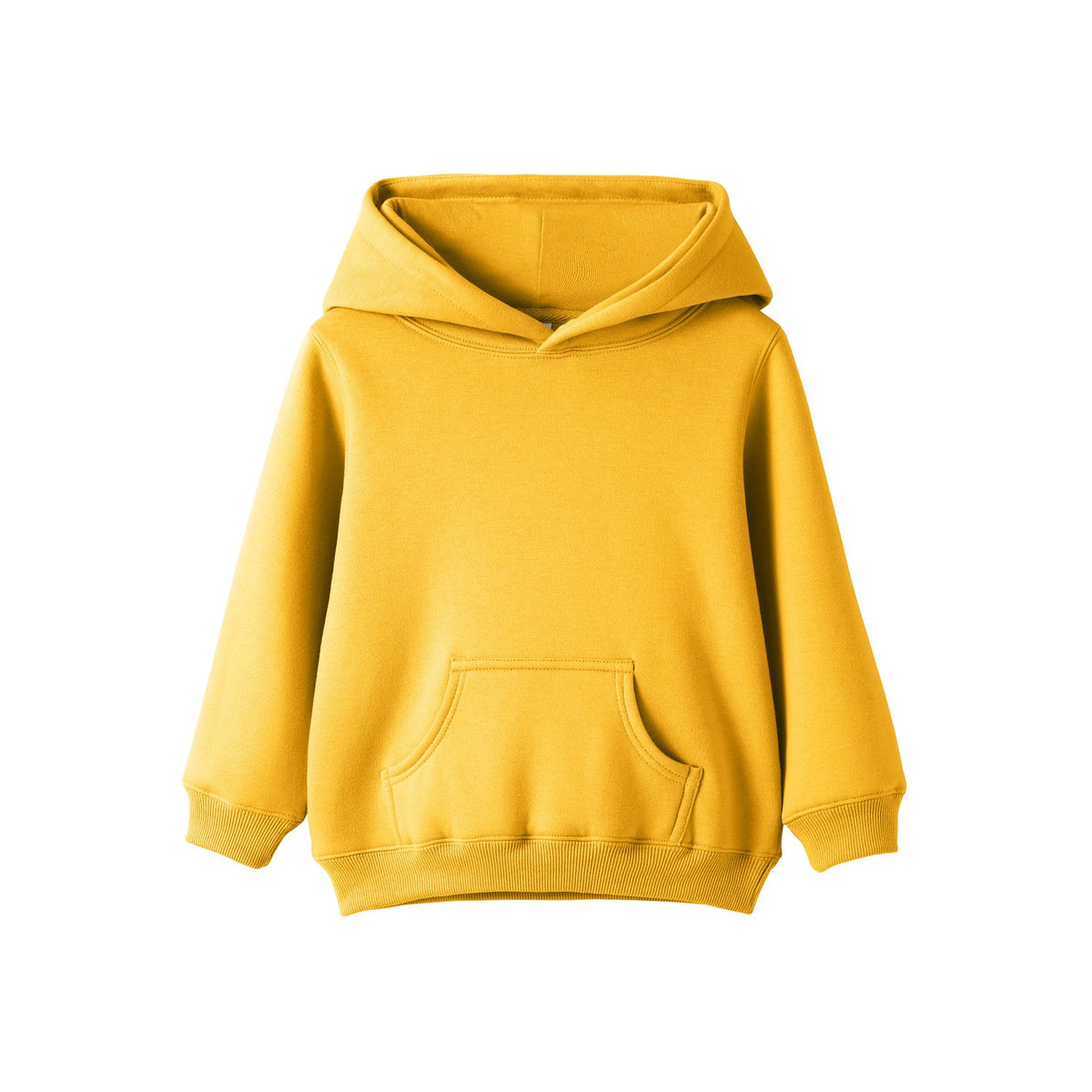 Baby Fleece Hoodie - Gold - Front