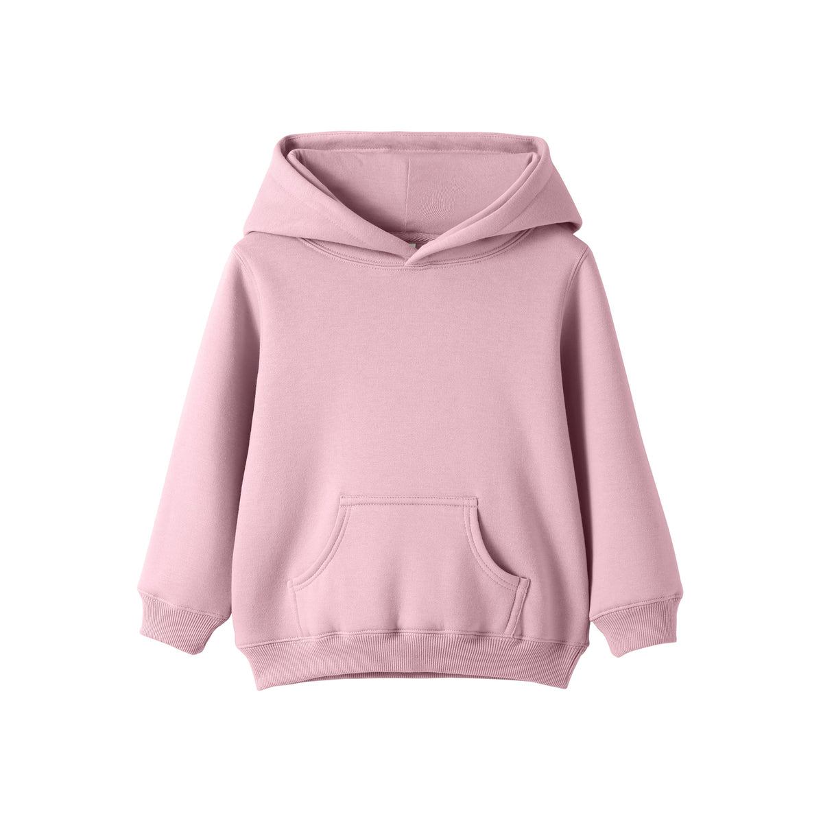 Baby Fleece Hoodie - Pink - Front