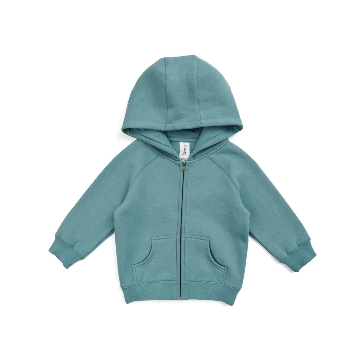 Babies Cotton Care Kangaroo Zip Pocket Hoodie - view