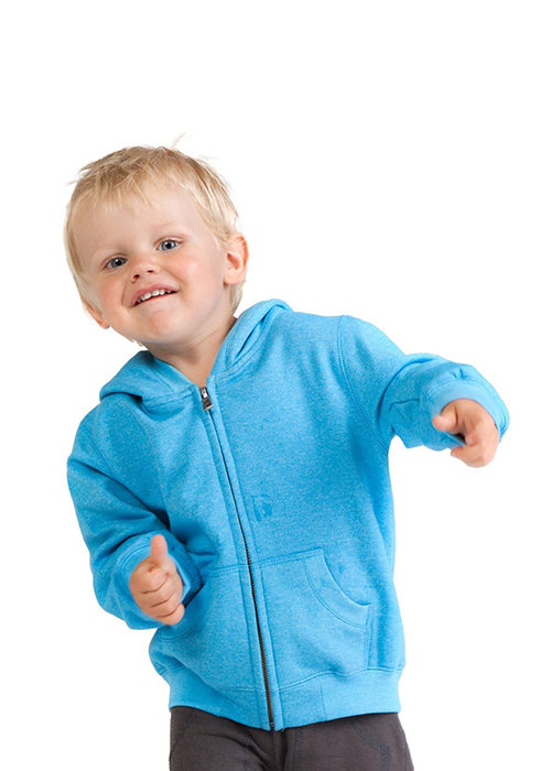 Babies Heather Zip Hoodie