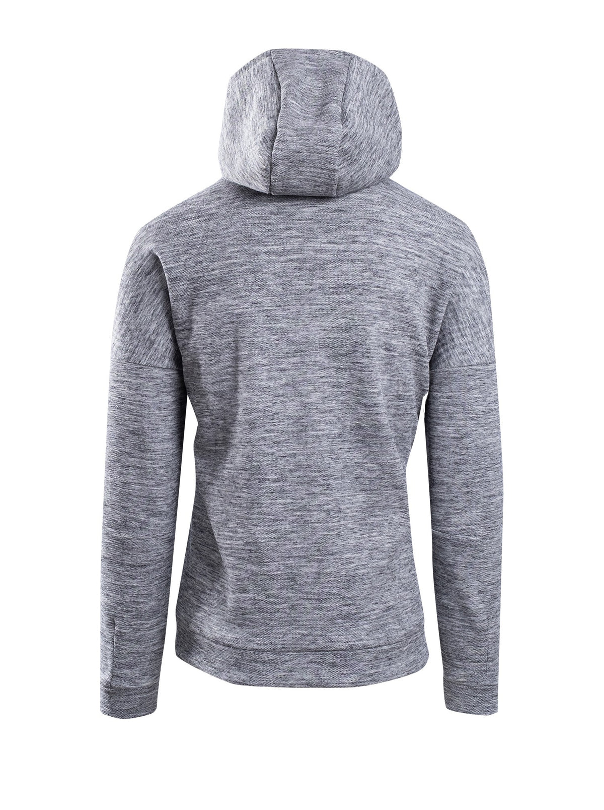 Mens' SPACE hoodie - Carbon Marl - Back