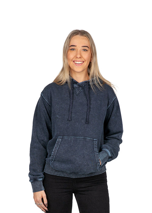 Womens'/Junior's  Stone Wash Fleece Hoodie