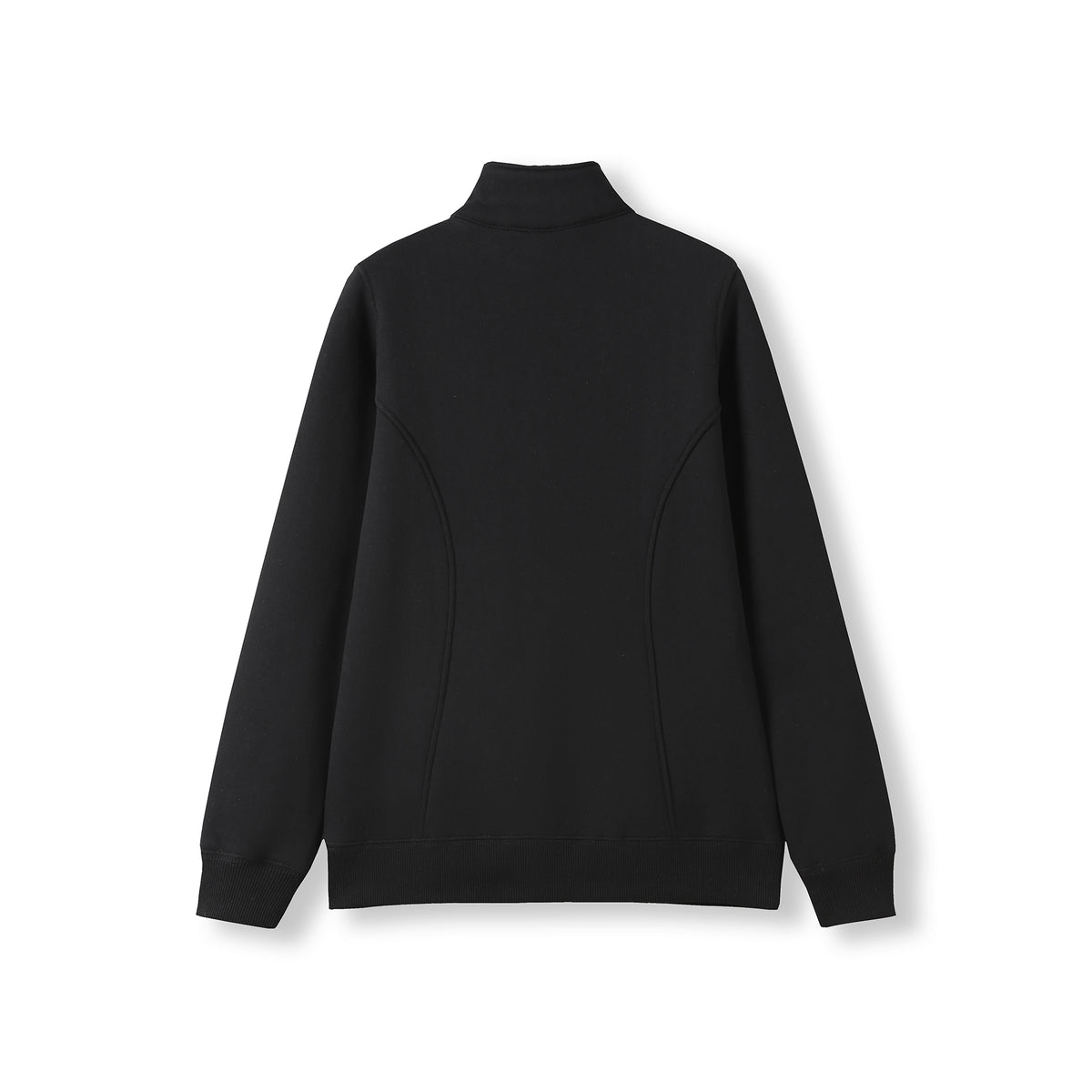 Womens' Enterprise Half Zip Fleece - Black - Back