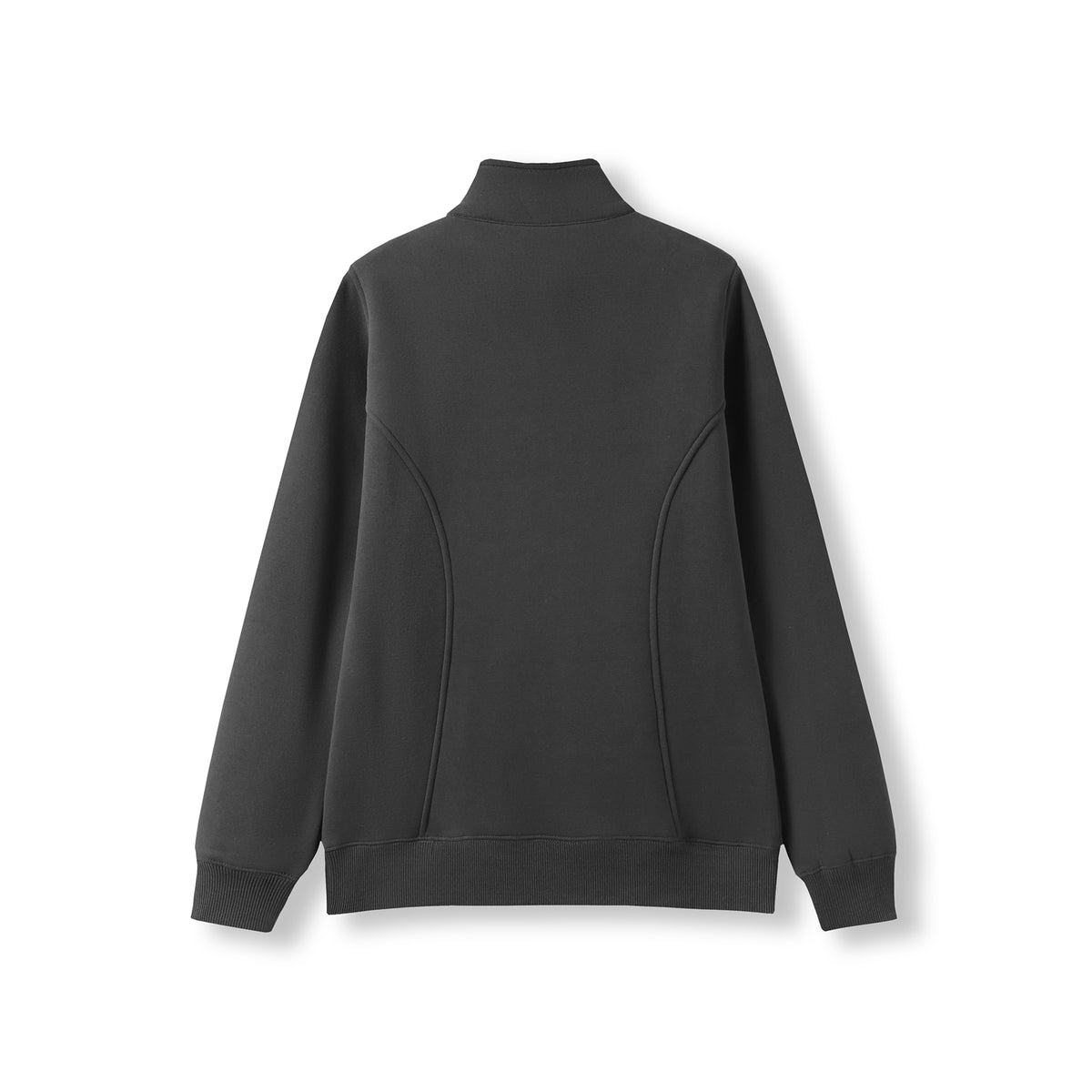 Womens' Enterprise Half Zip Fleece - Charcoal Faded - Back