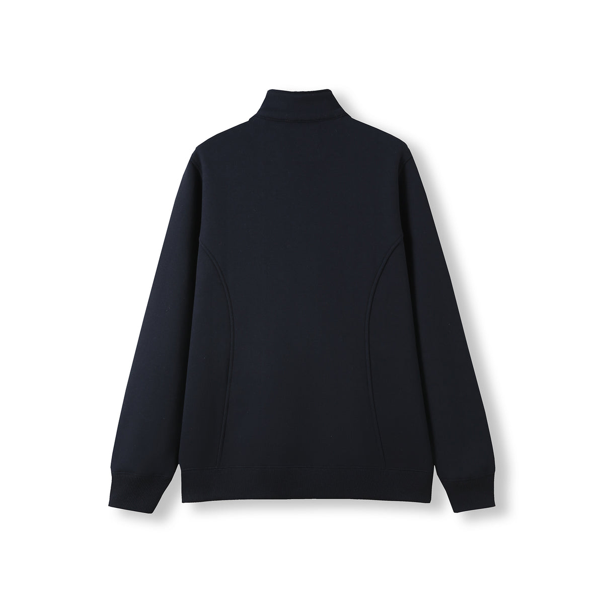 Womens' Enterprise Half Zip Fleece - Navy Blue - Back