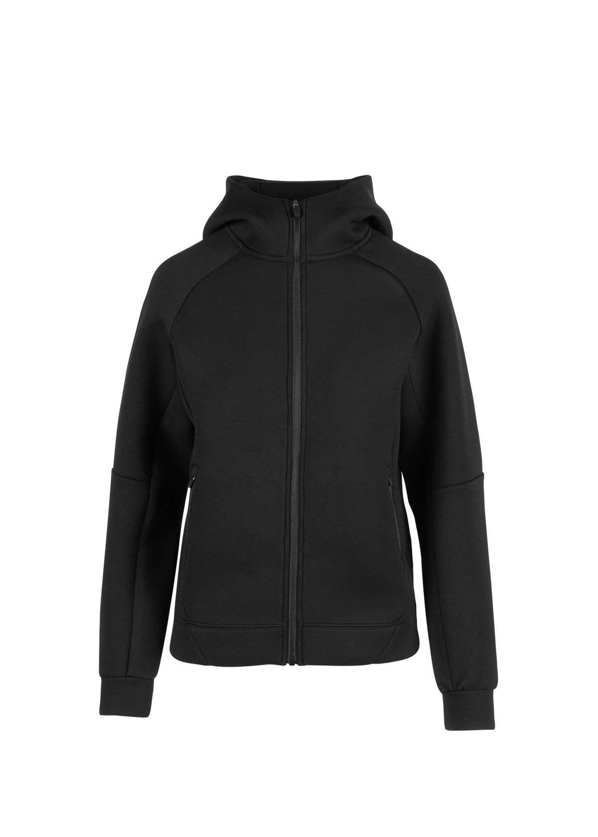 Womens'/Junior Meta Hoodie - Black - Front