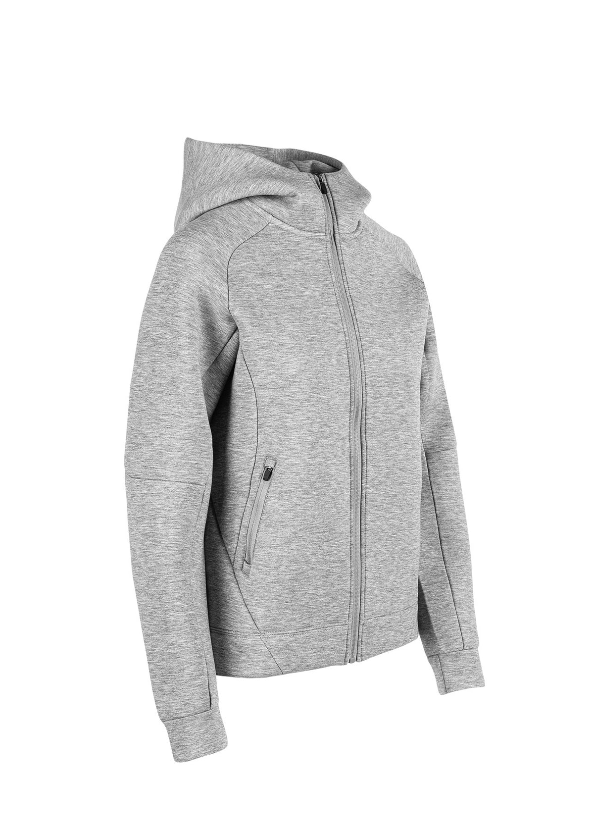 Womens'/Junior Meta Hoodie - Greymarl - Side