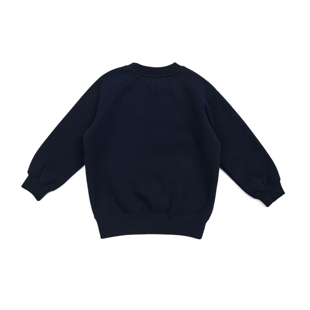 Kids' Cotton Care Sweatshirts - Navy Blue - Back