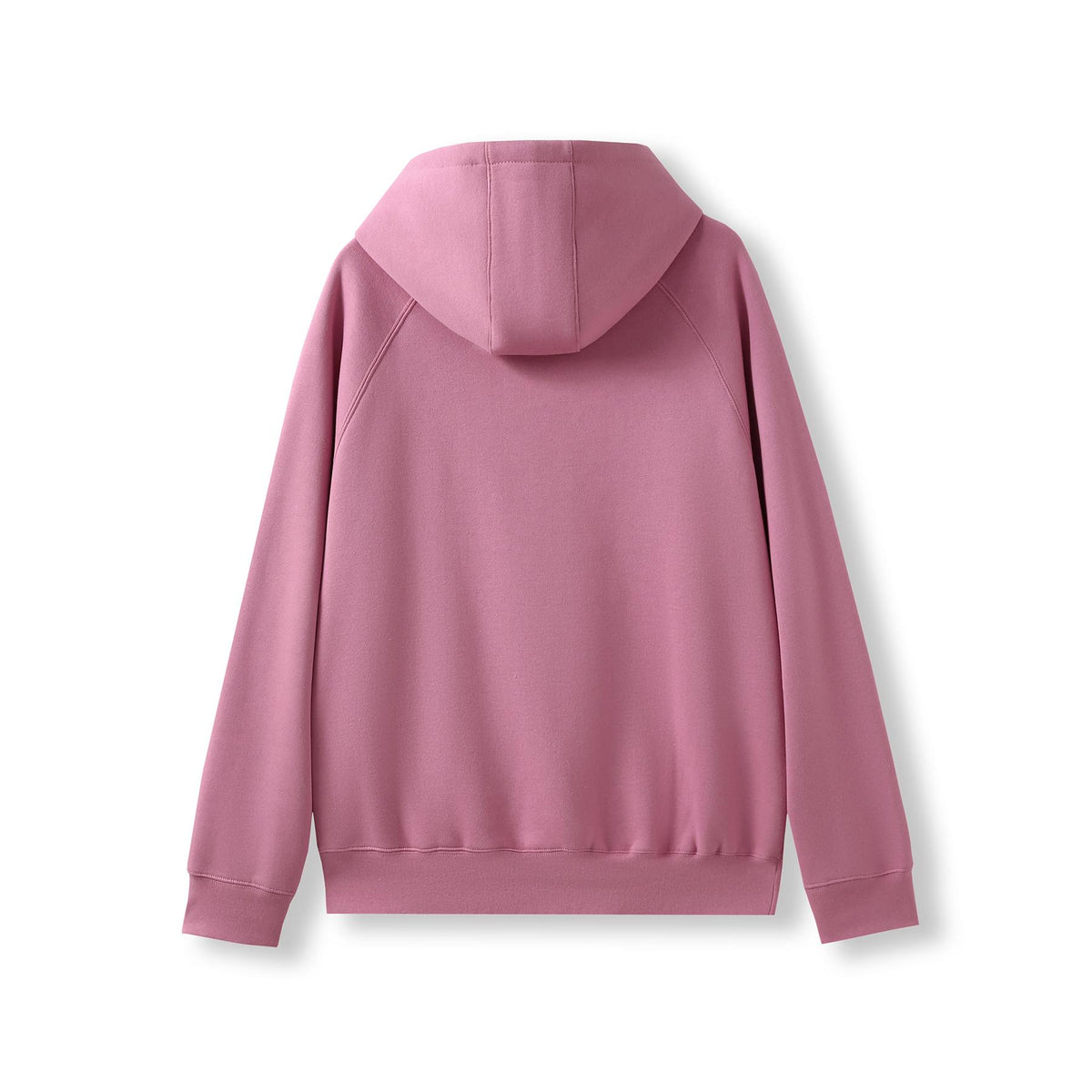 Mens' Cotton Care Kangaroo Hoodie - Cool Pink - Back
