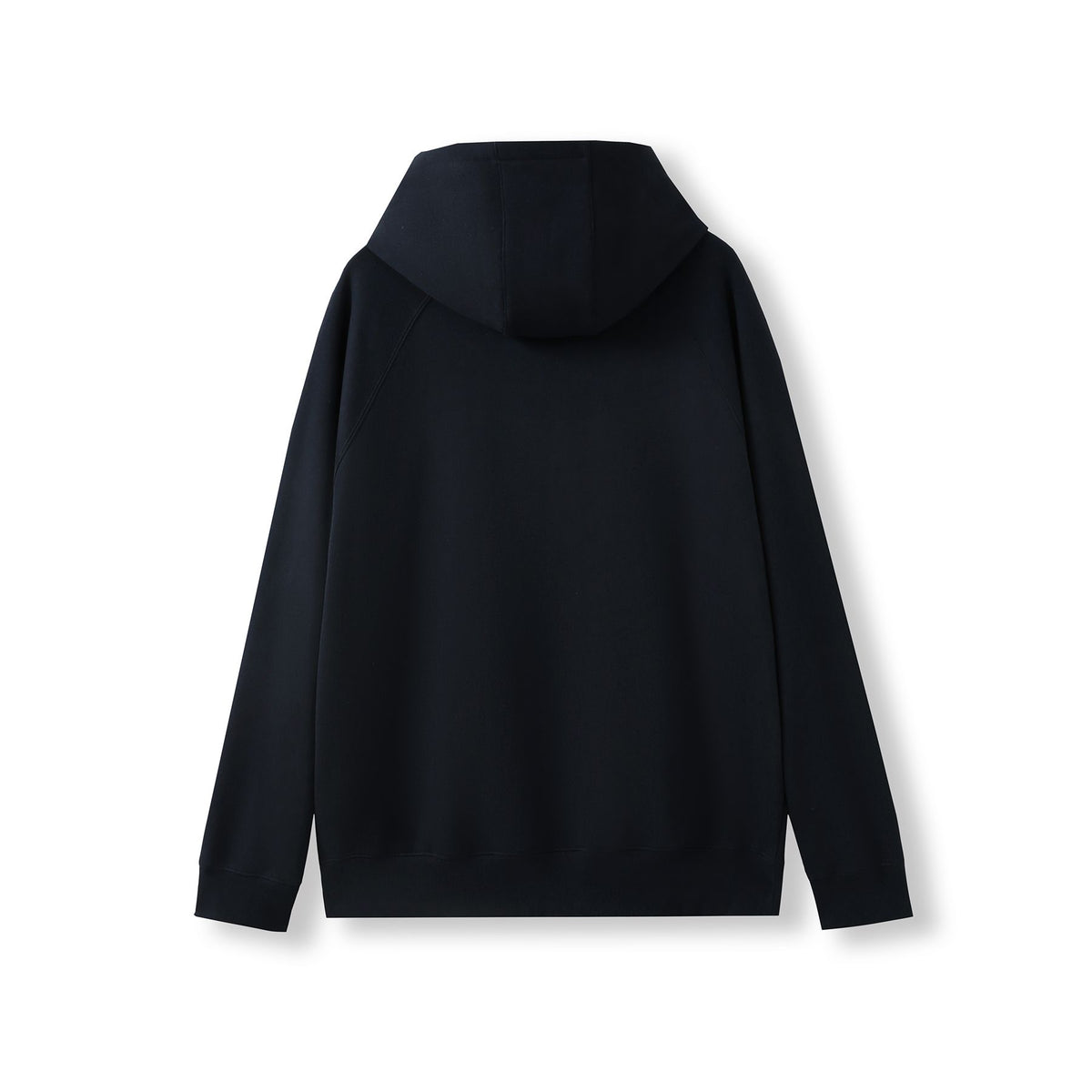 Mens' Cotton Care Kangaroo Hoodie - Navy Blue - Back