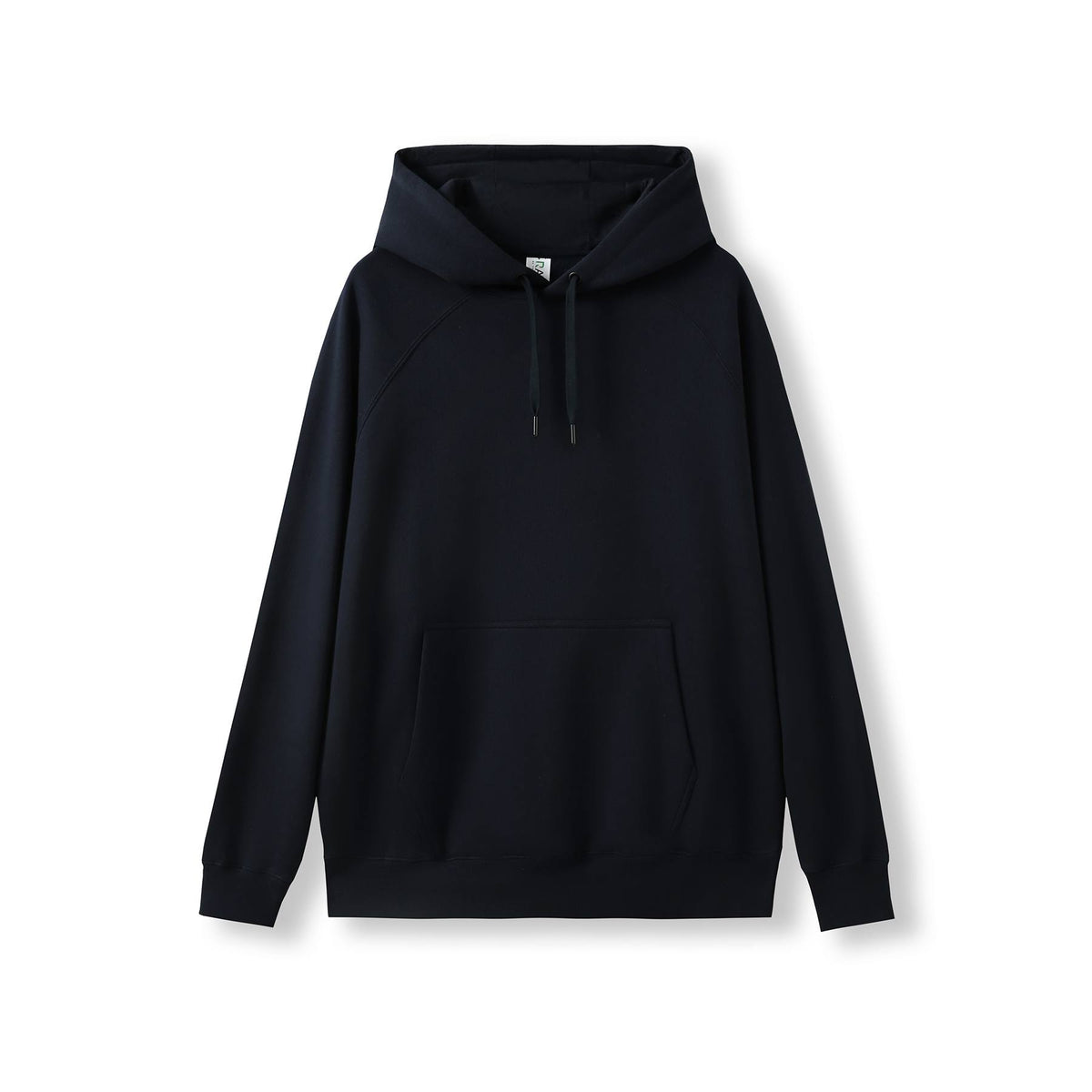 Mens' Cotton Care Kangaroo Hoodie - Navy Blue - Front