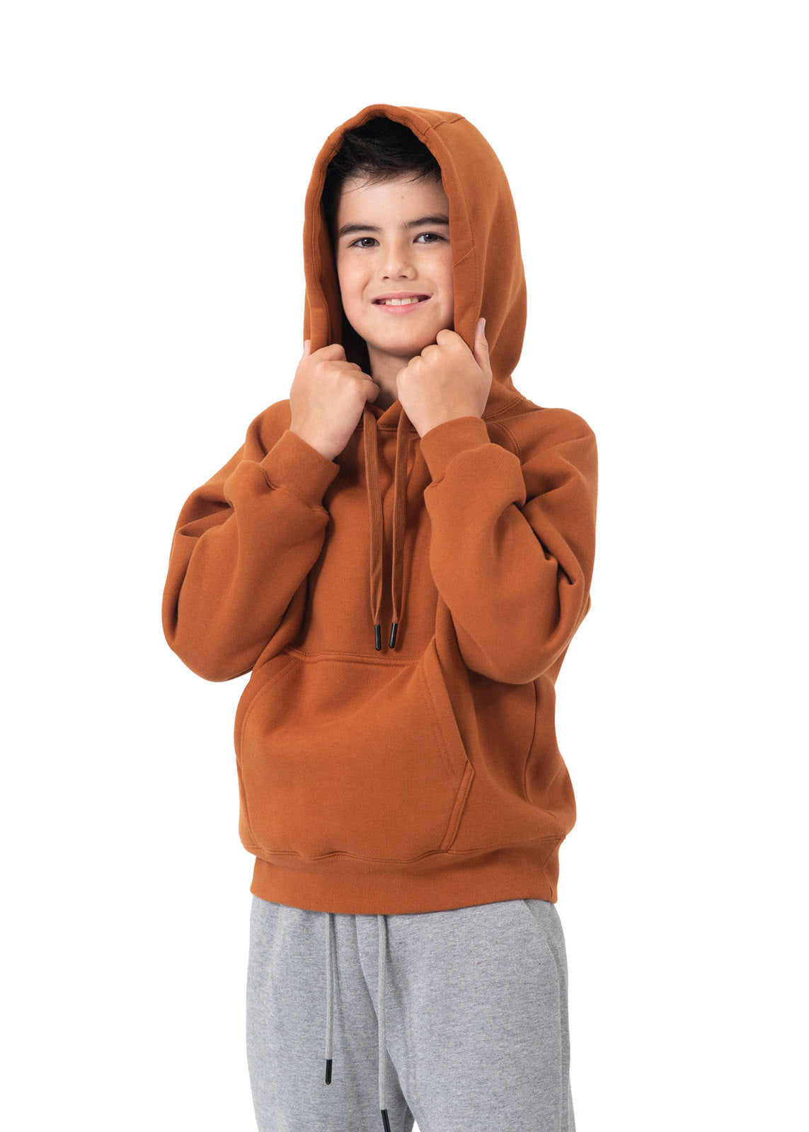 Womens/Junior Cotton Care Kangaroo Pocket Hoodie - view