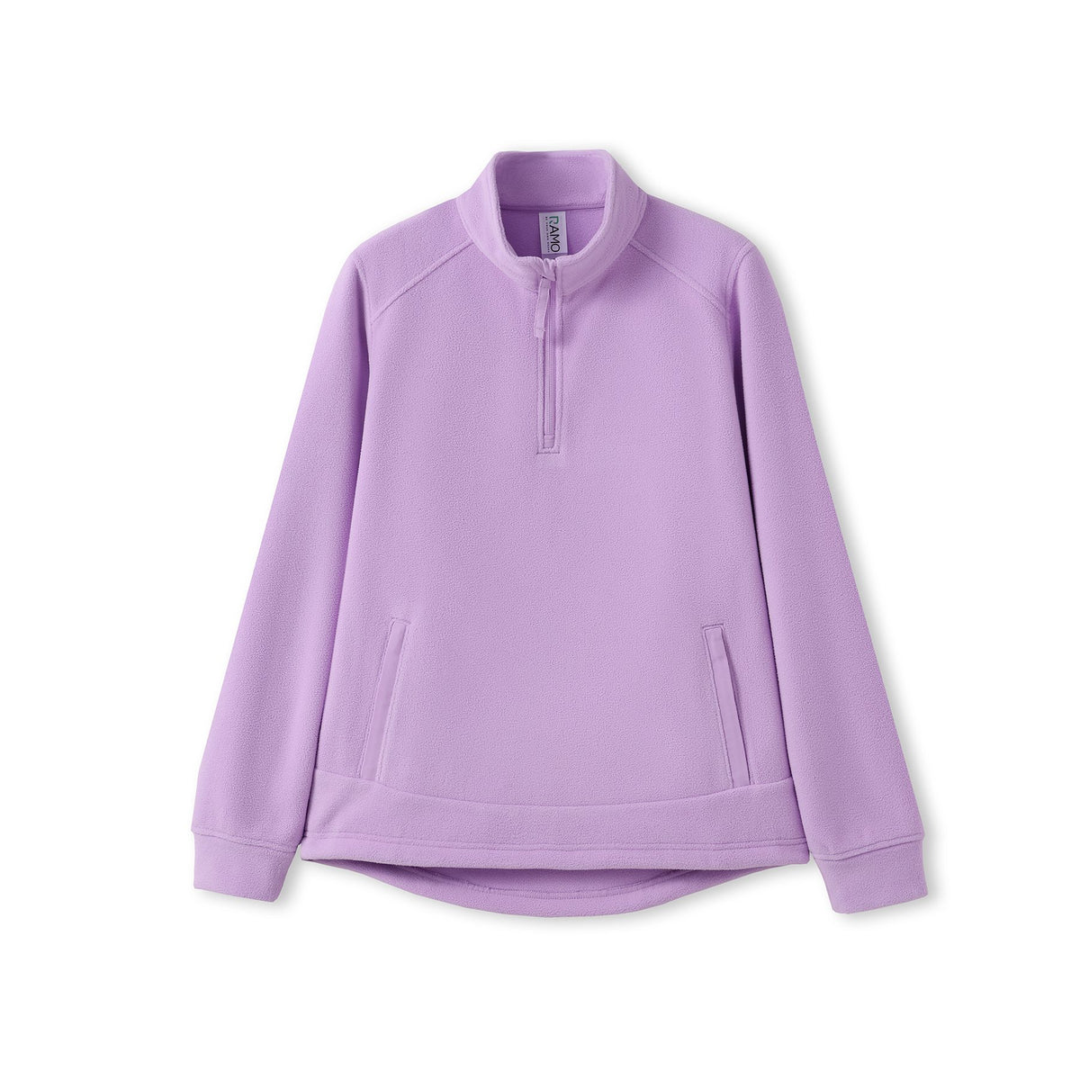 320gsm Women's  Polar Fleece Half Zip Top - view