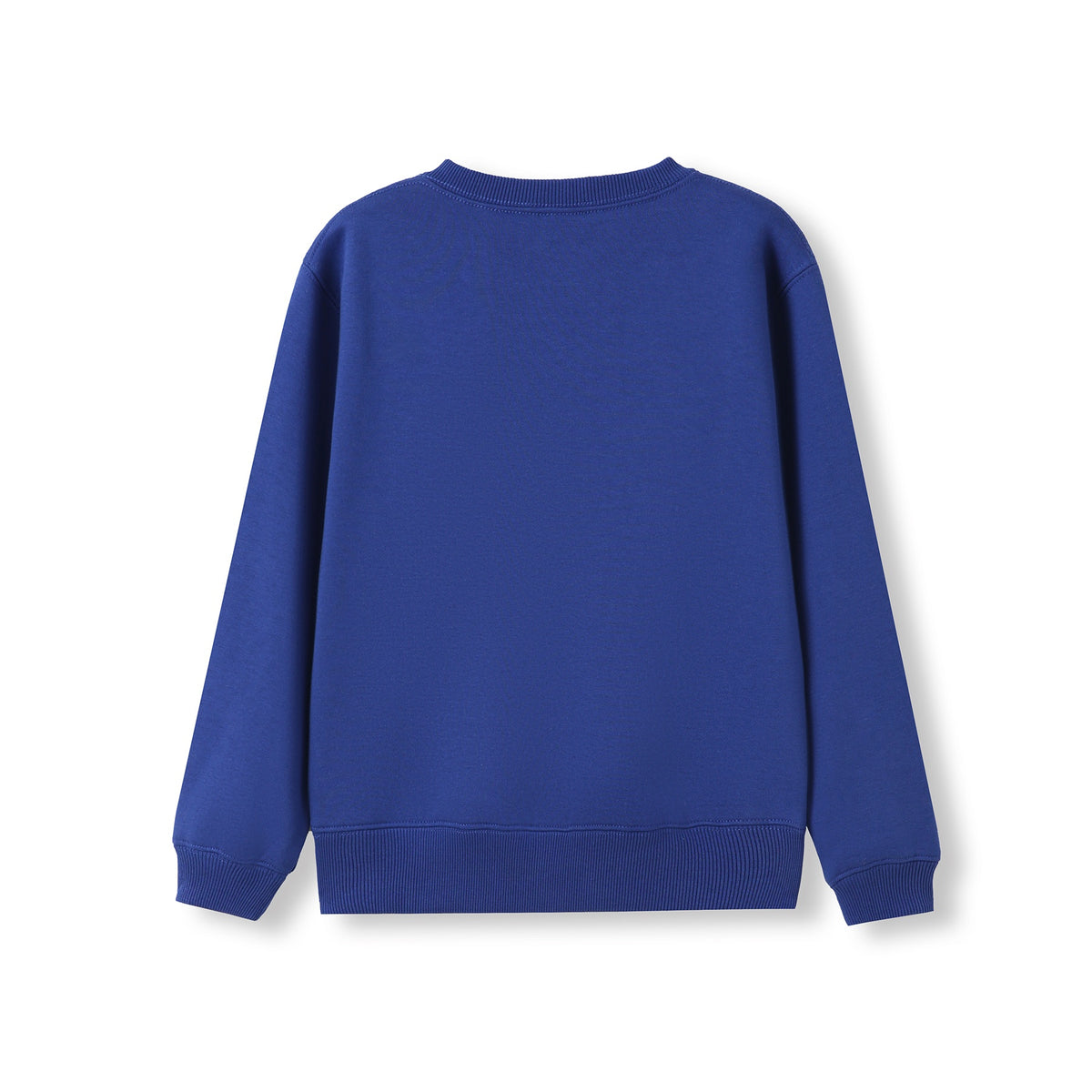 Kids v-neck Fleece - Royal Blue - Back