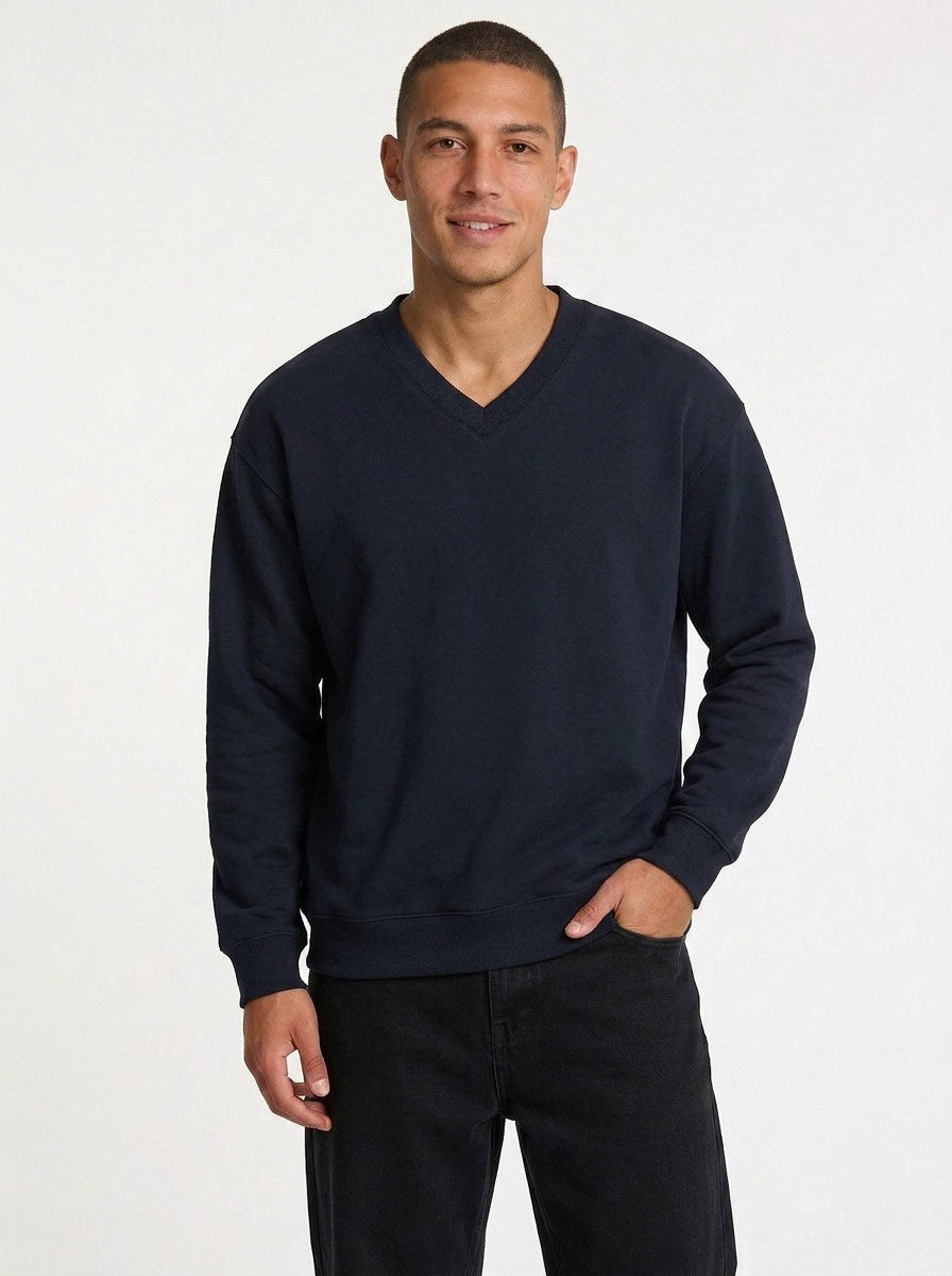 Men's/Unisex V-neck Fleece - view