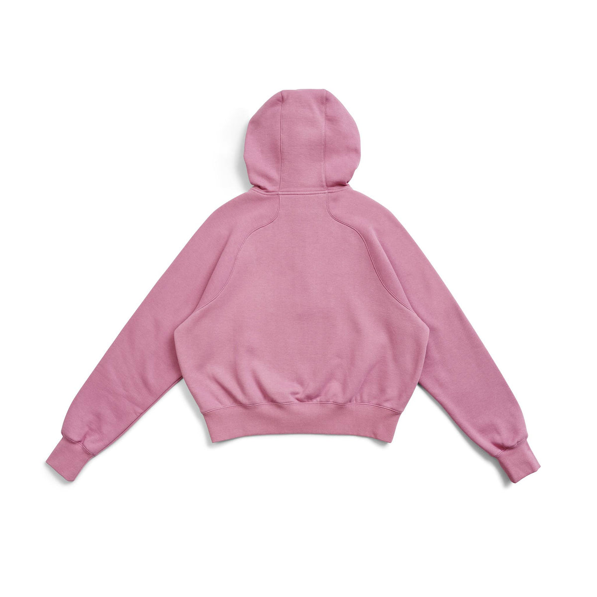 Womens/Girls Cotton Care Half-Zip - Cool Pink - Back