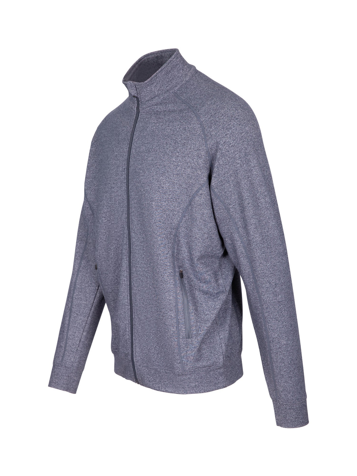 Men's Greatness Heather Jacket - Navy Heather - Side