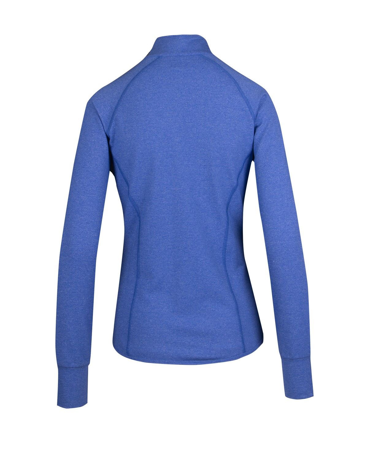 Womens Greatness Heather Jacket - Royal Heather - Back
