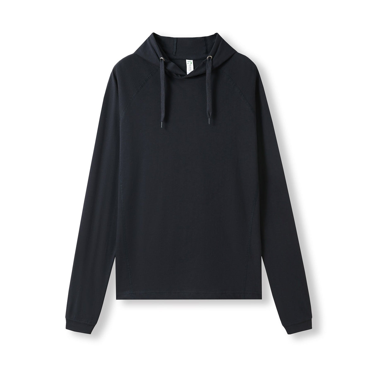 Men's / Unisex FUSION T-shirt Hoodie - Navy Blue - Front