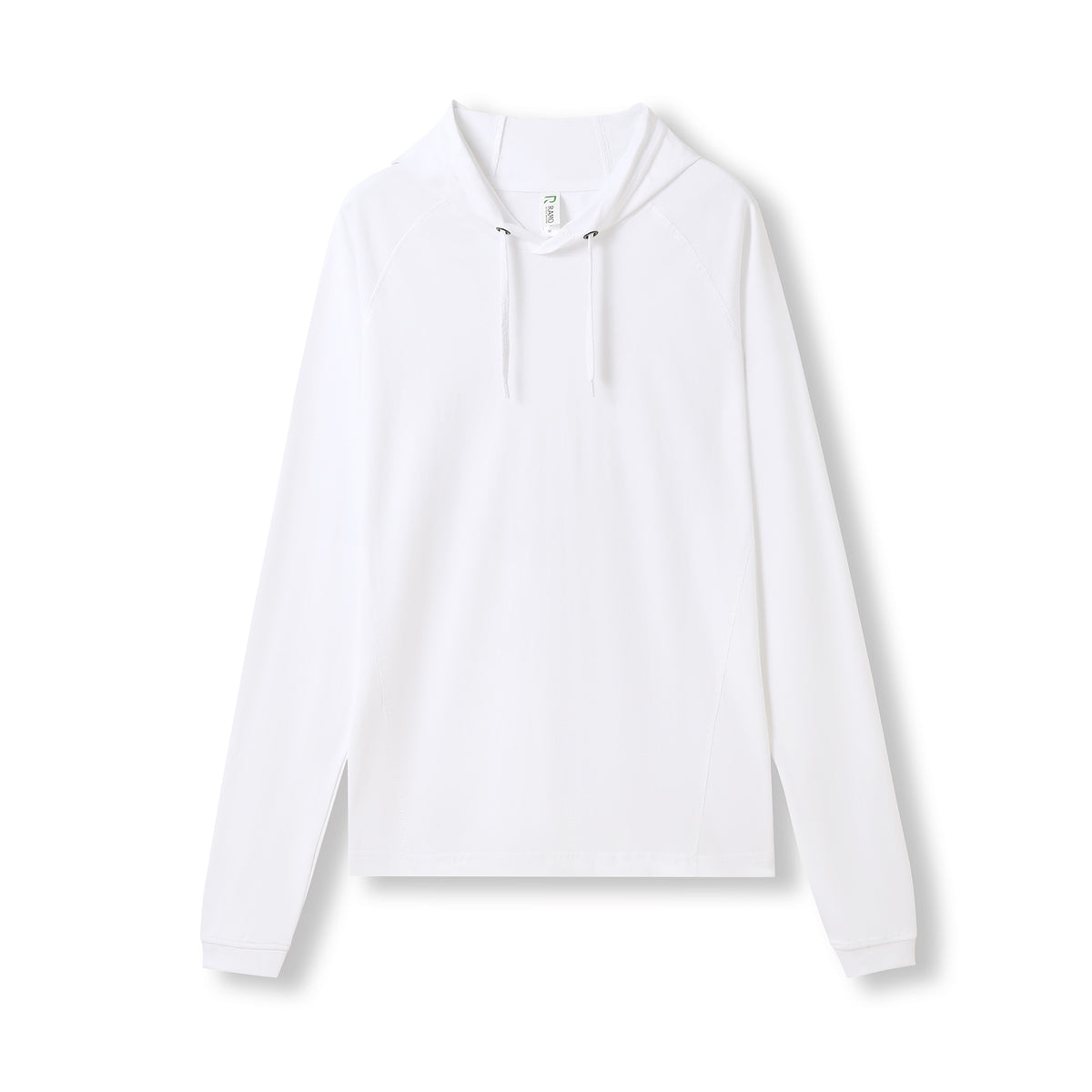 Men's / Unisex FUSION T-shirt Hoodie - White - Front
