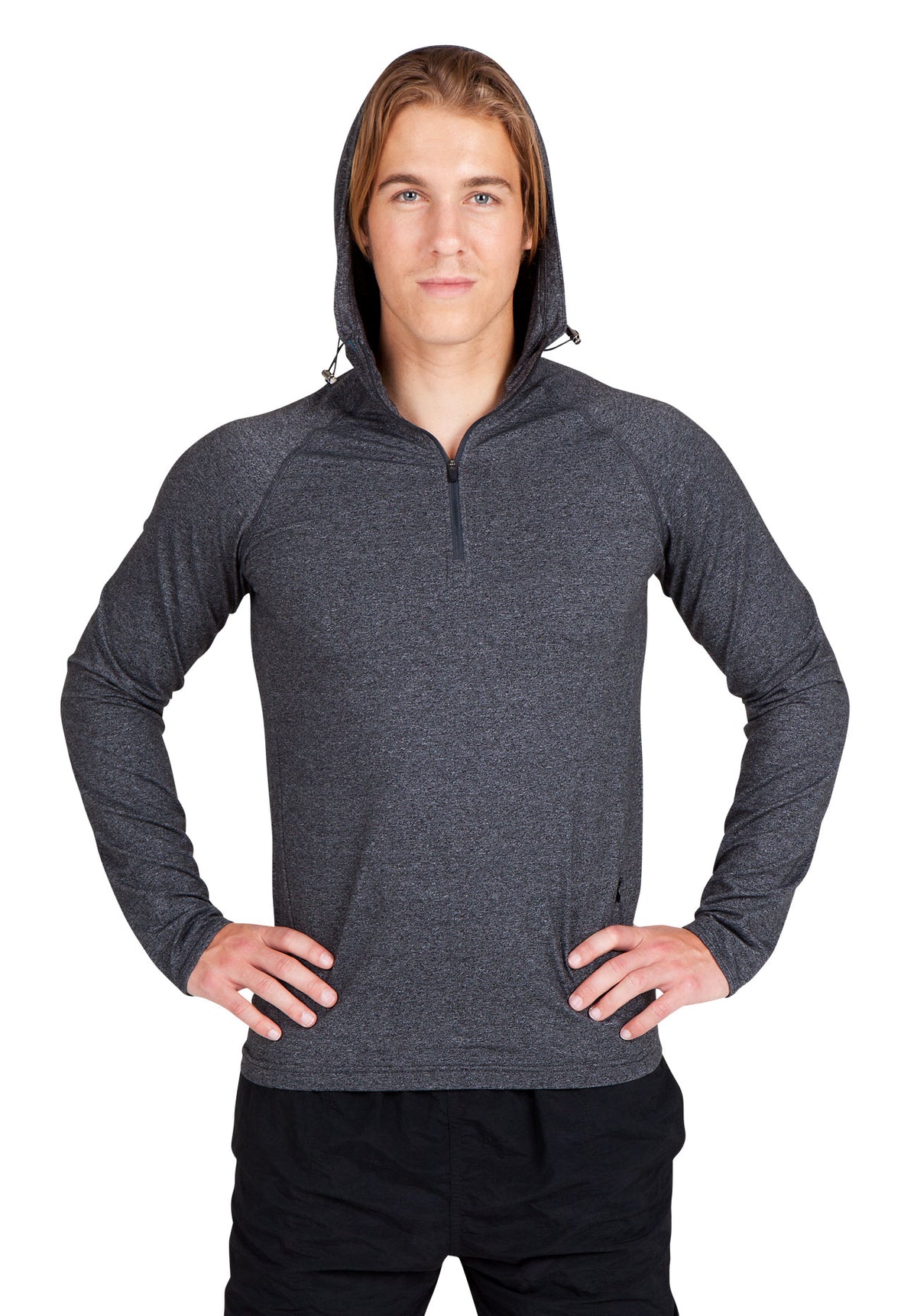 Mens' Greatness Half-Hood Top - view