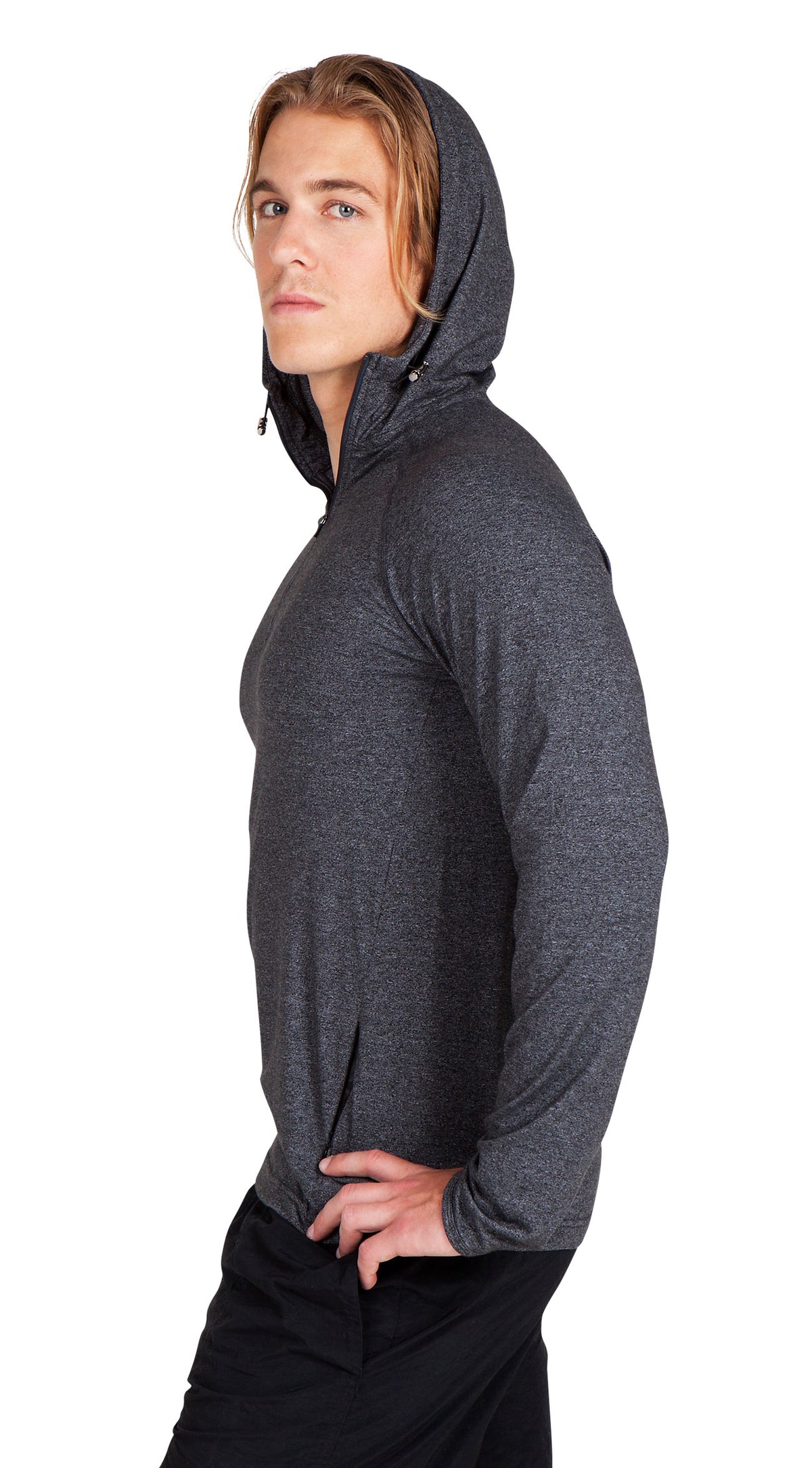 Mens' Greatness Half-Hood Top - view