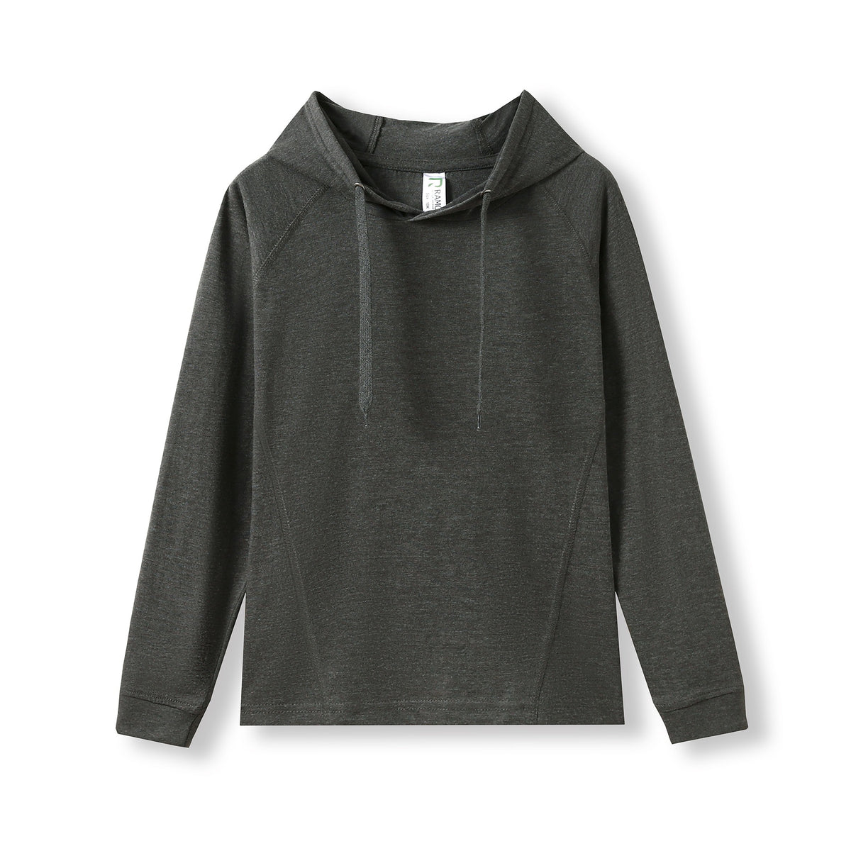 KIDS FUSION TSHIRT HOODIES - Dark Marl - Front