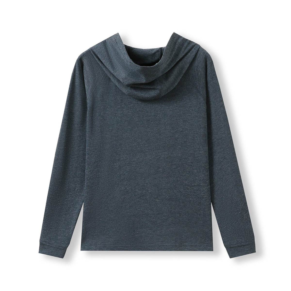 KIDS FUSION TSHIRT HOODIES - Navy Marl - Back