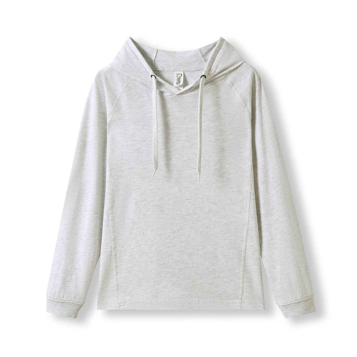 KIDS FUSION TSHIRT HOODIES - White Marl - Front