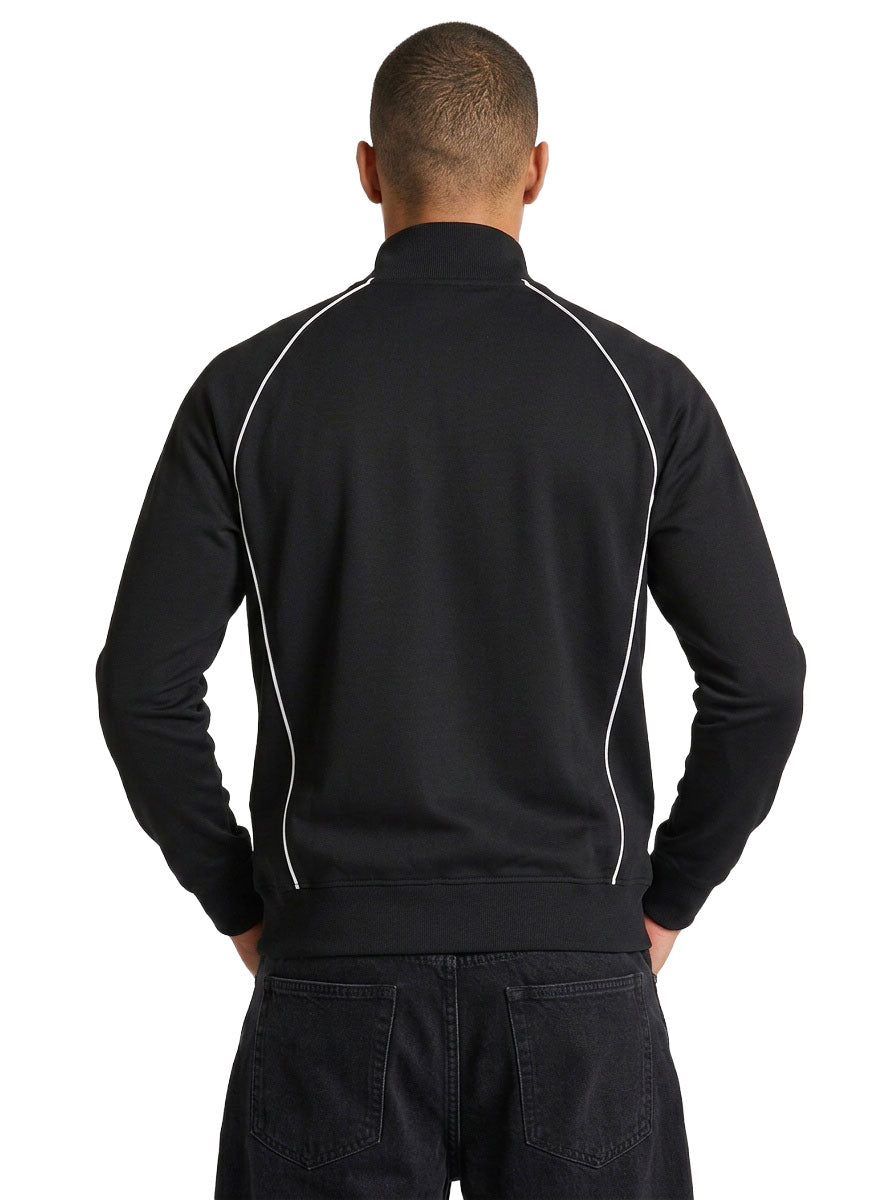 Mens' Unbrushed Contrast Jacket - view